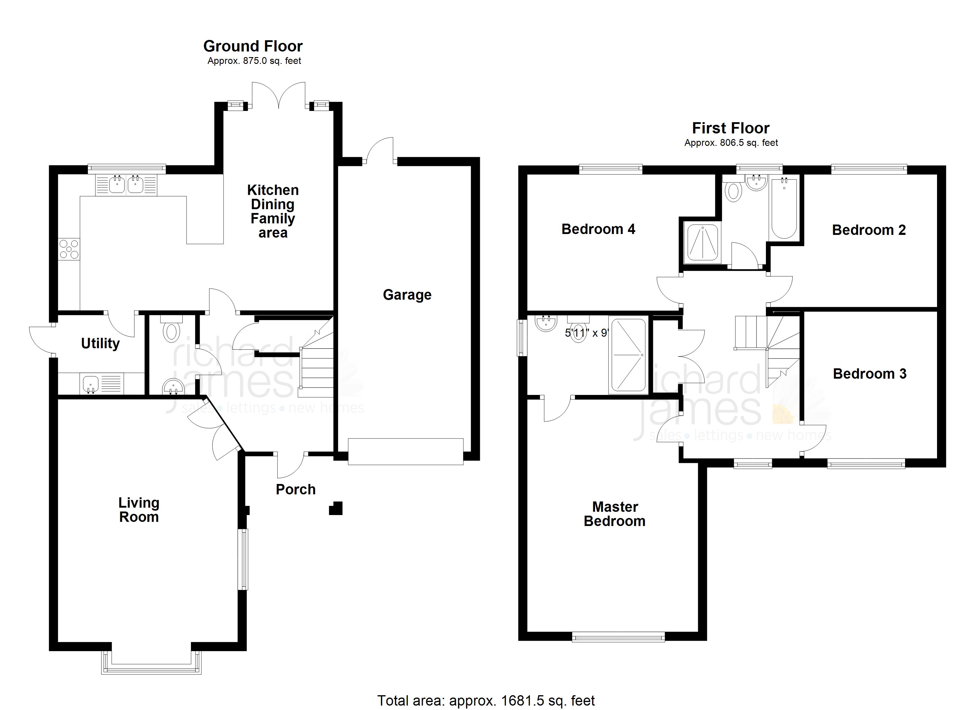 4 Bedrooms Detached house for sale in Garnet Close, Abbey Farm, Swindon SN25