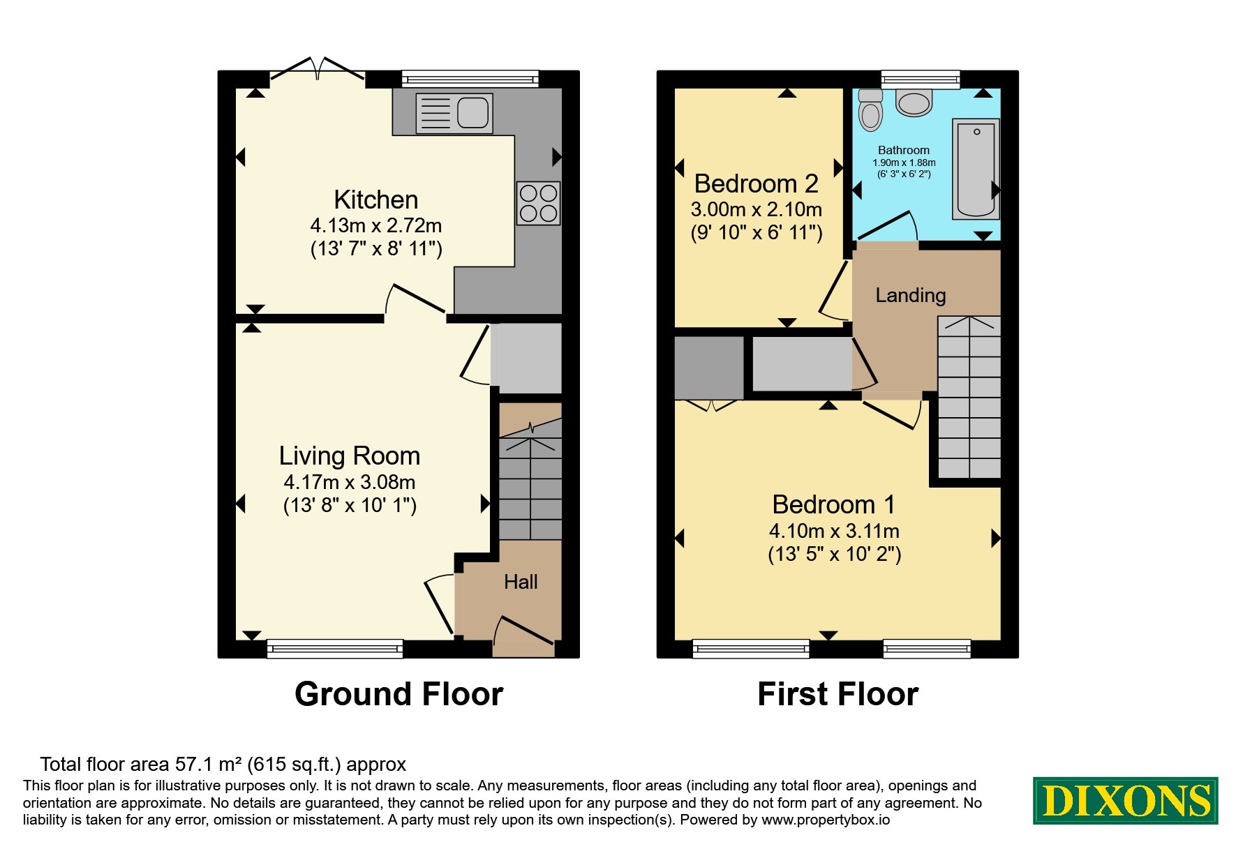 282, Dovedale Road, West Midlands floorplan