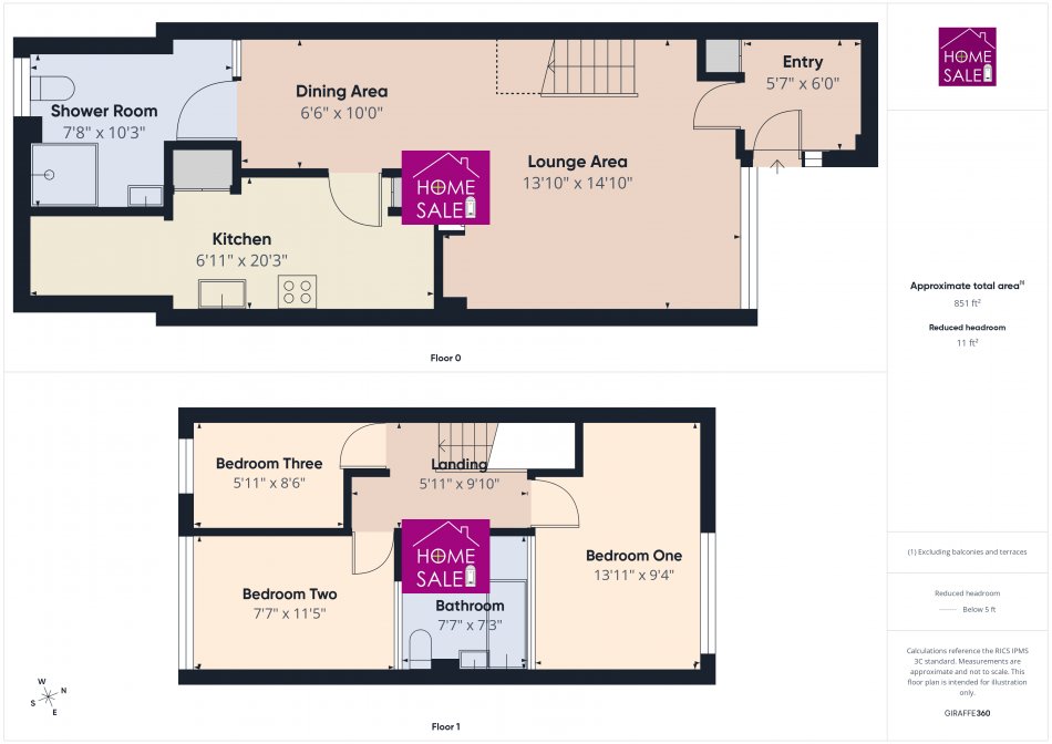 13, Ponds Close Raunds, Northamptonshire floorplan