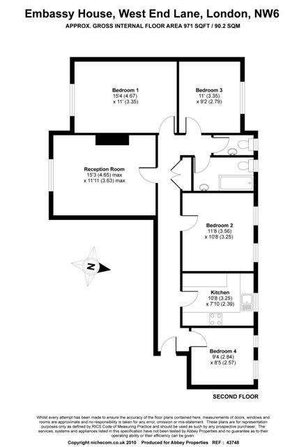 2 Bedrooms Flat to rent in West End Lane, West Hampstead, London NW6