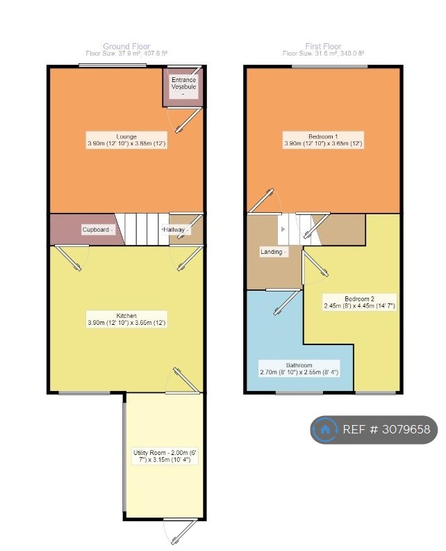Audenshaw, Manchester floorplan