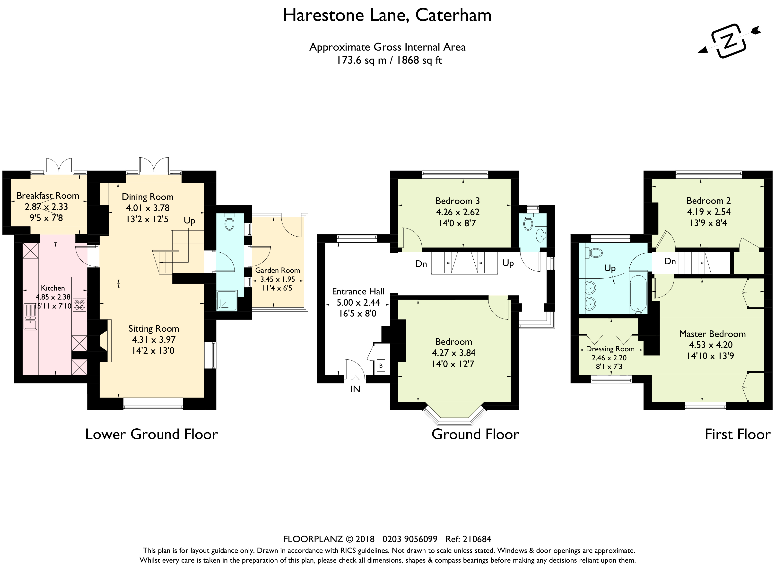 4 Bedrooms Semi-detached house to rent in Harestone Lane, Caterham CR3