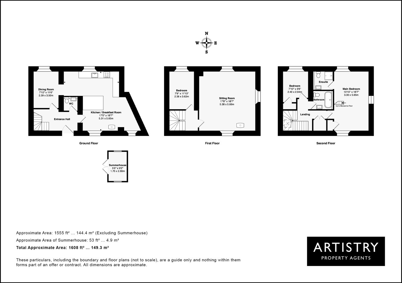 5, Fotheringhay Mews, Oundle, Northamptonshire floorplan