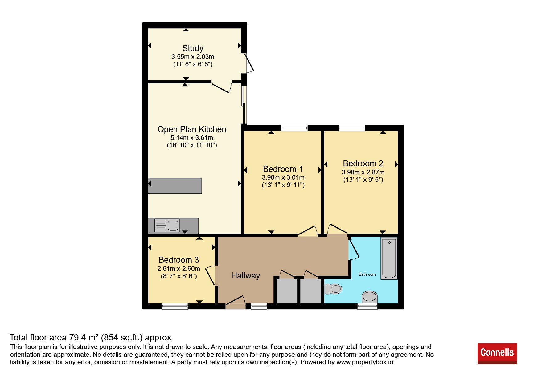 96, Windermere Drive, Milton Keynes floorplan