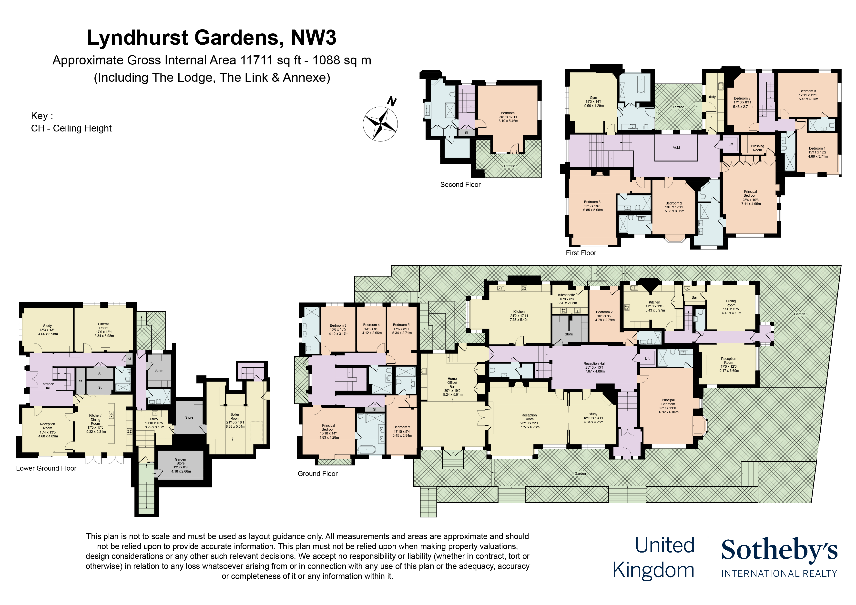 Lyndhurst, Lyndhurst Gardens, London floorplan