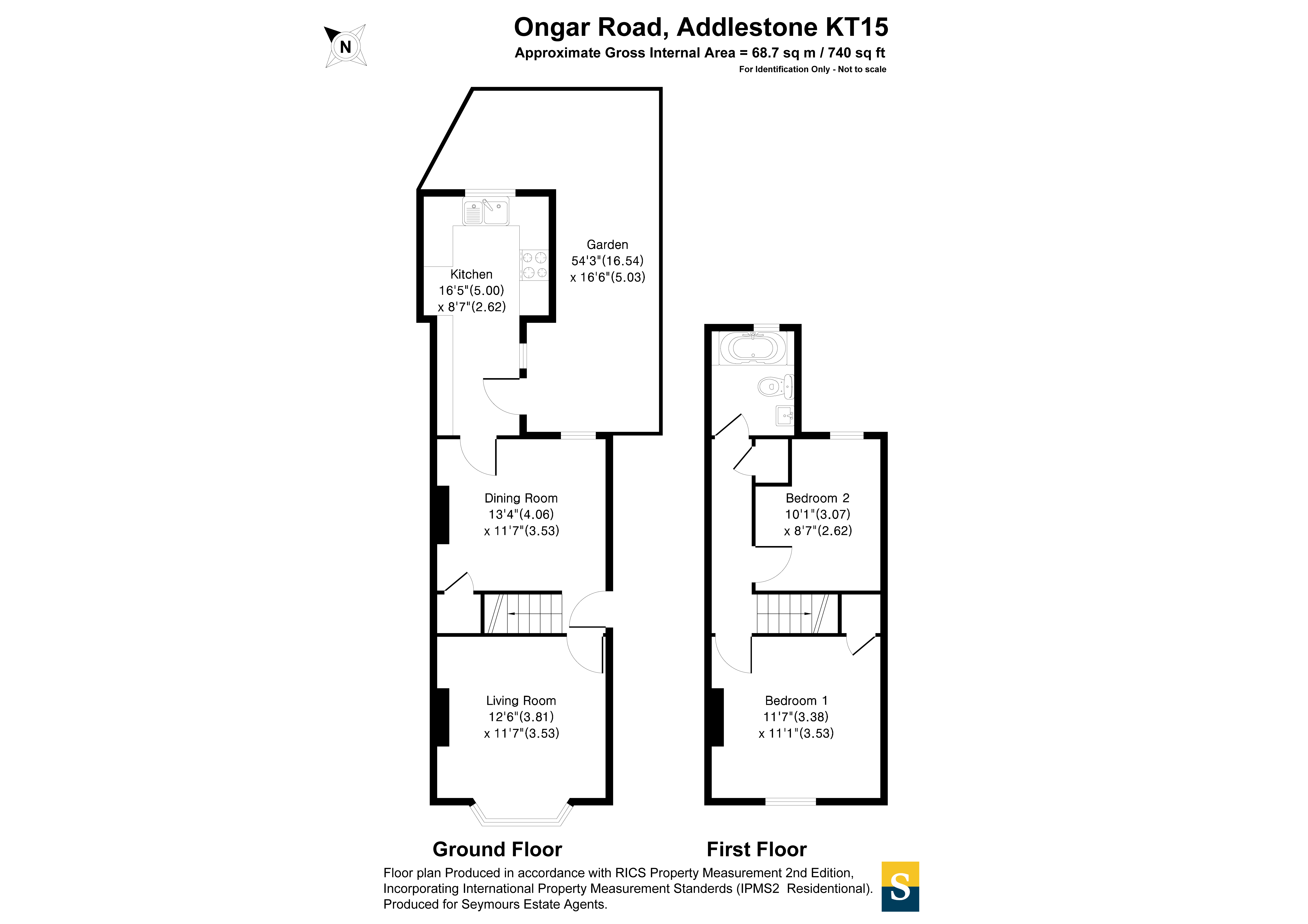 7, Ongar Road, Surrey floorplan