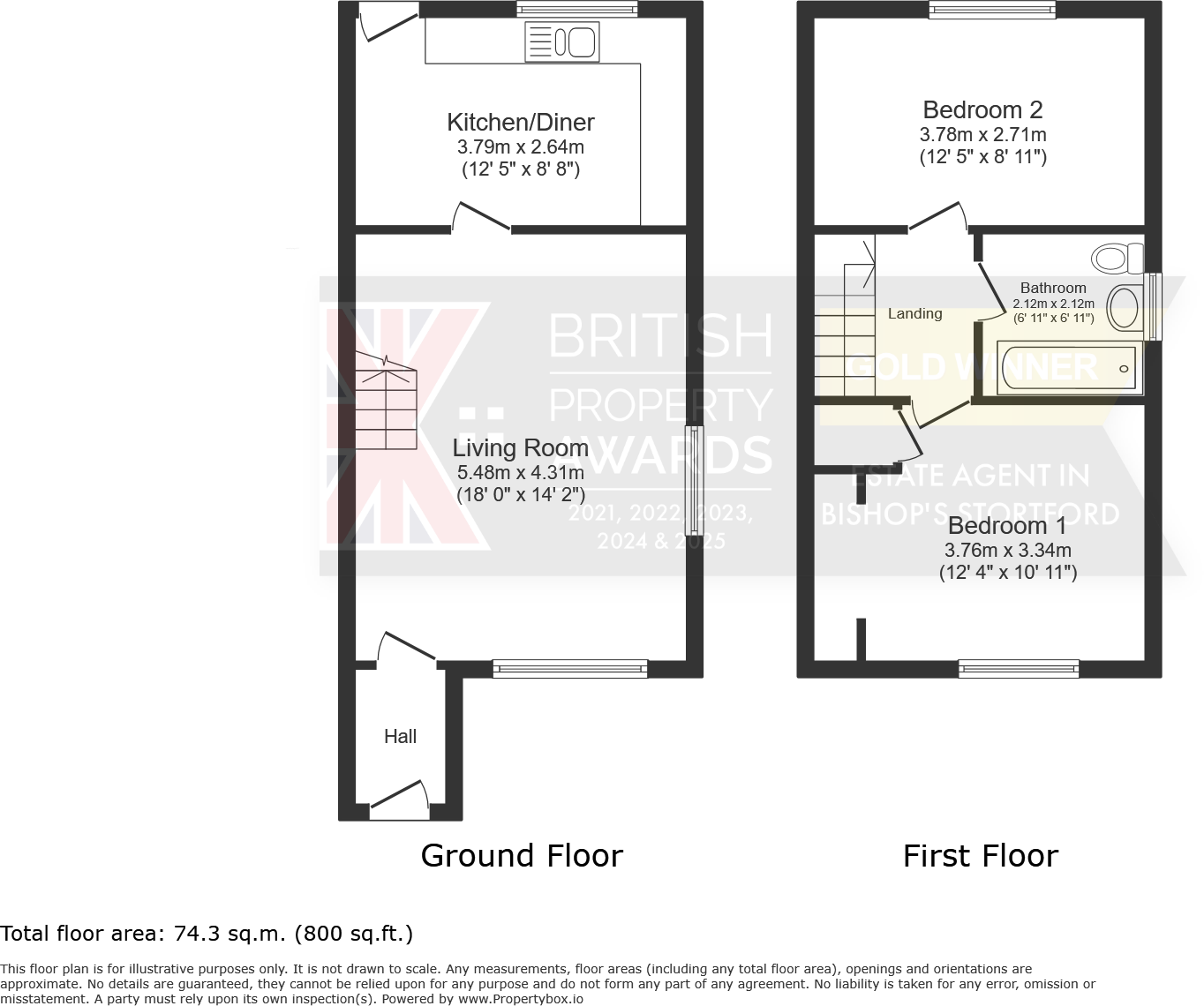 18, Dukes Ride, Bishops Stortford floorplan