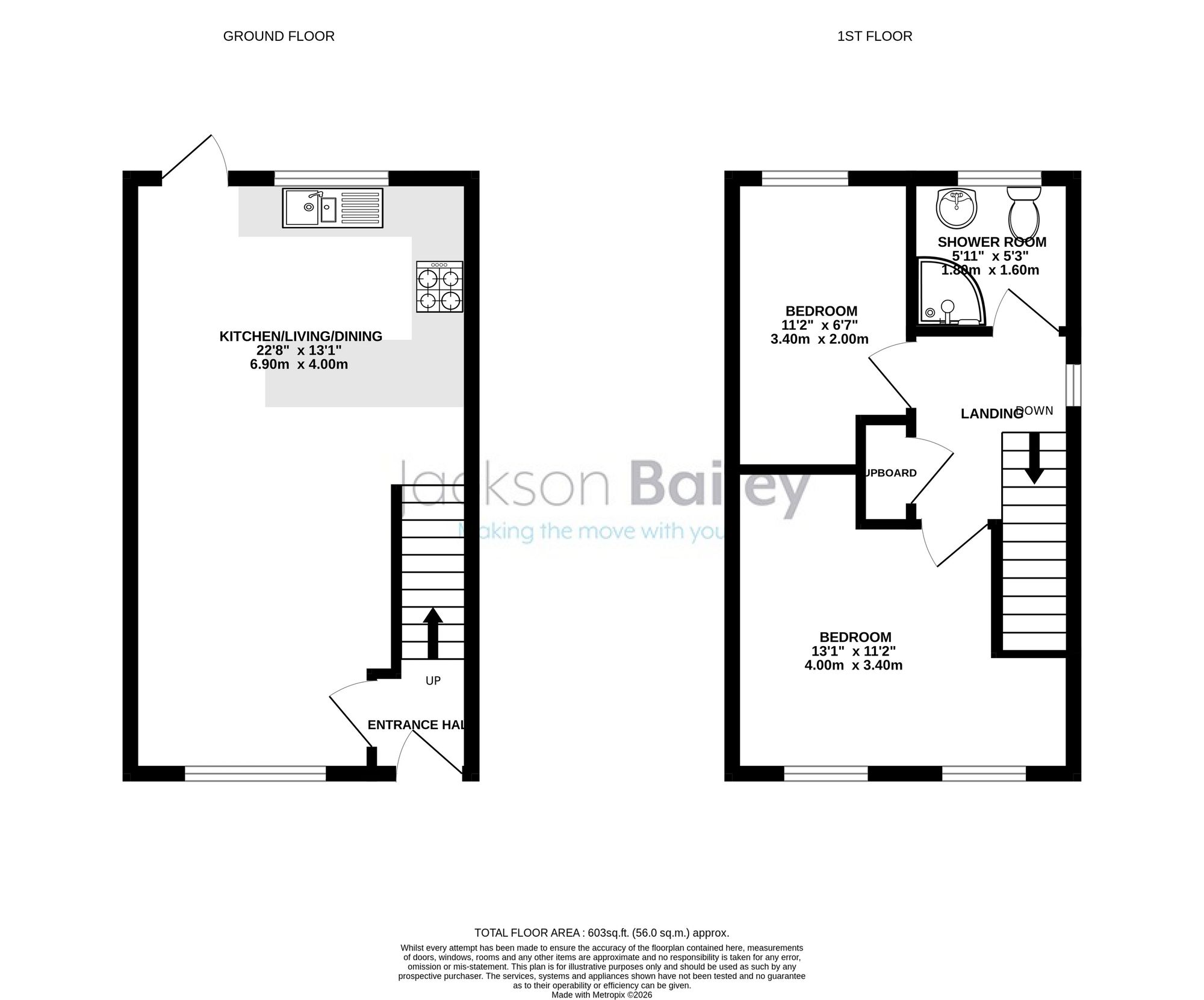 25 Yarrow Way, Southampton floorplan
