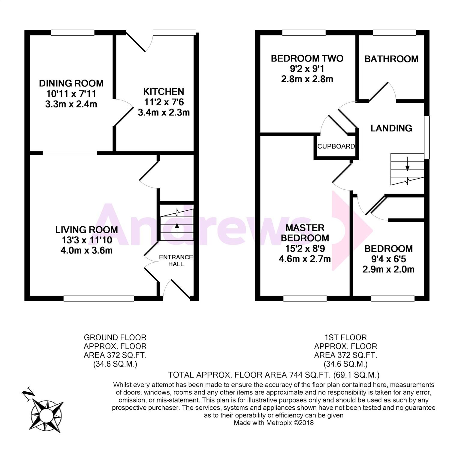 3 Bedrooms Semi-detached house to rent in Lumberd Road, Abingdon, Oxfordshire OX14