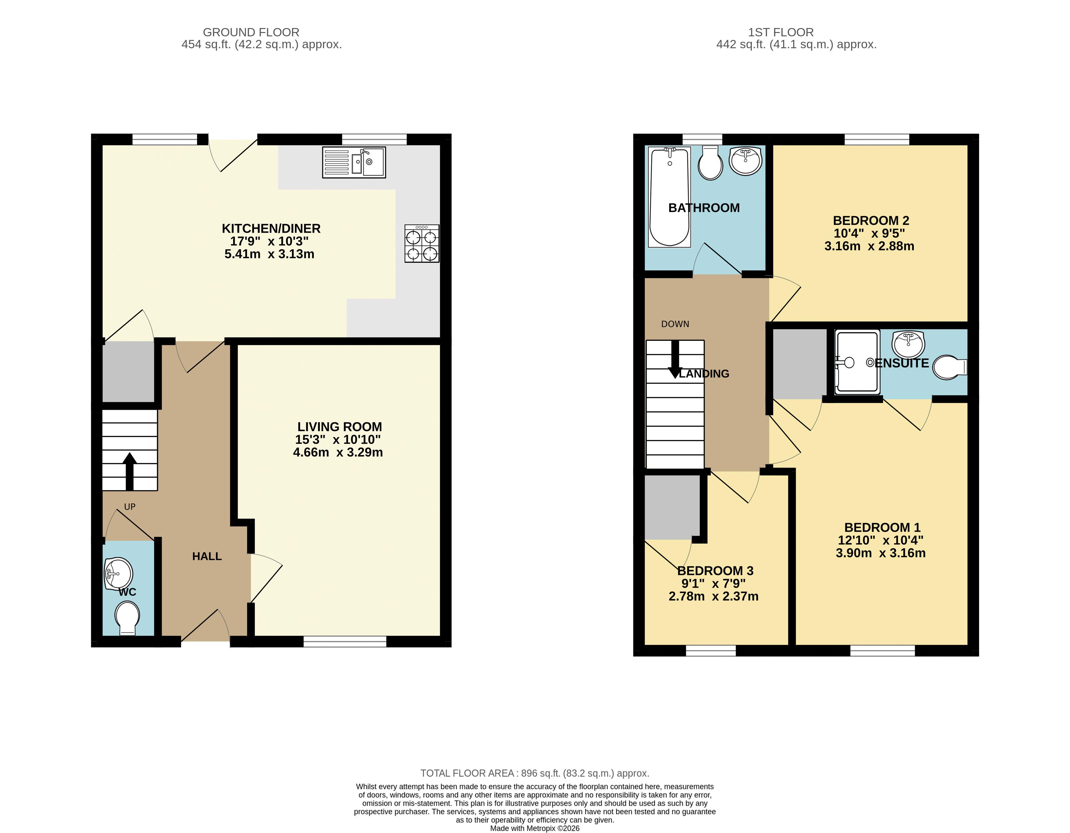 7, Poplars Grove, Lincoln floorplan