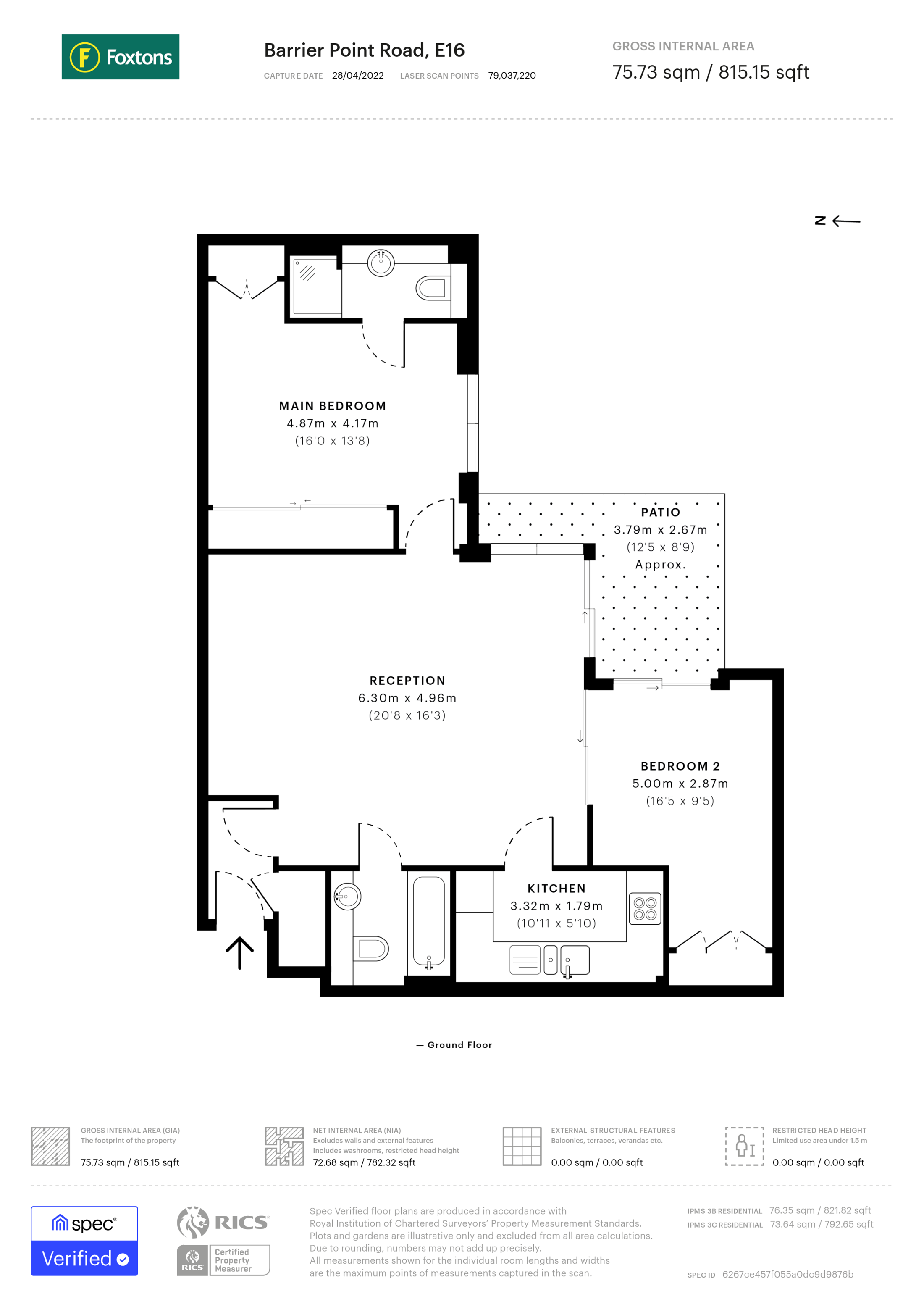 Barrier Point Road, Silvertown, London E16, 2 bedroom flat for sale