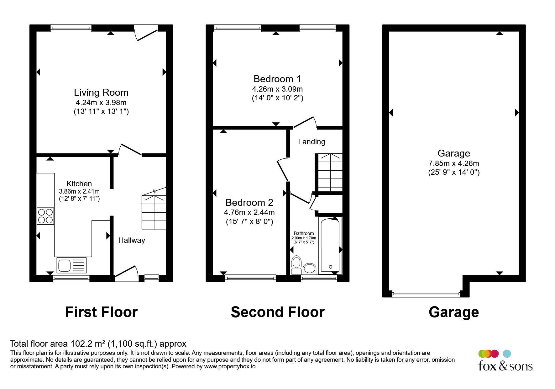 42, Grantley Gardens, Plymouth floorplan