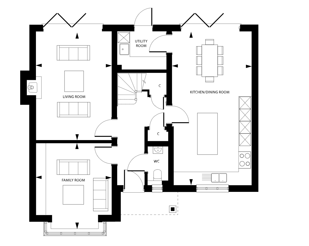 Sissinghurst floorplan