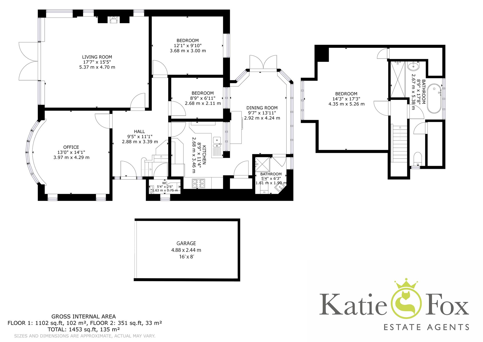 1 Constitution Hill Road, Poole floorplan