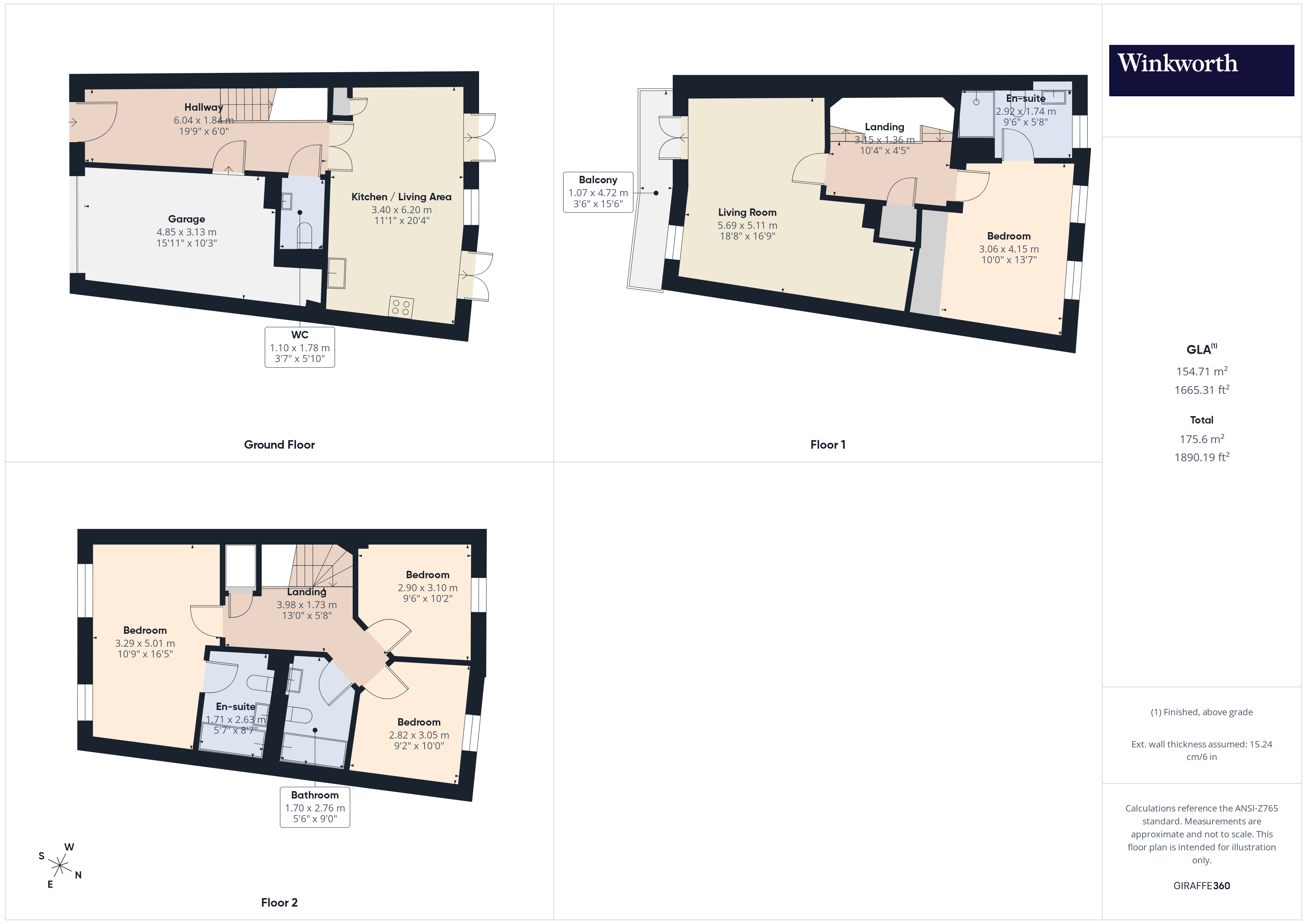 8, Wyatt Crescent, Reading floorplan