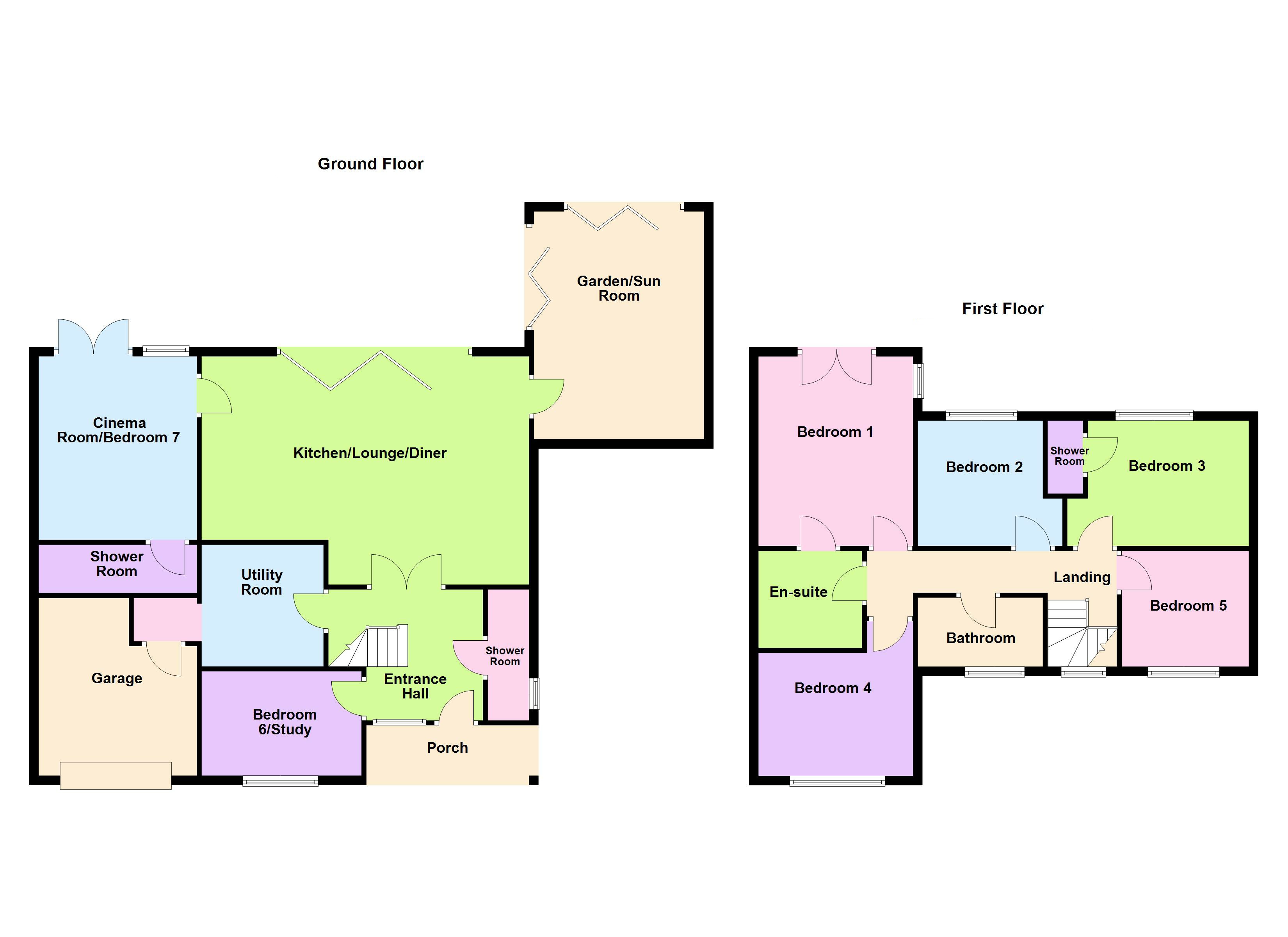 7, Checkstone Avenue, Doncaster floorplan