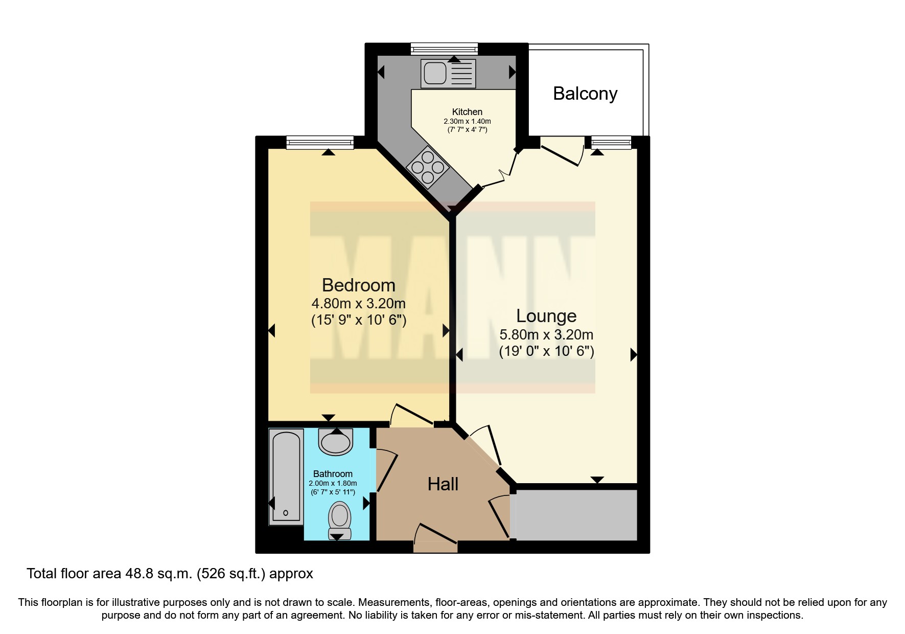 Harold Road, Margate CT9, 1 bedroom flat for sale 64425662