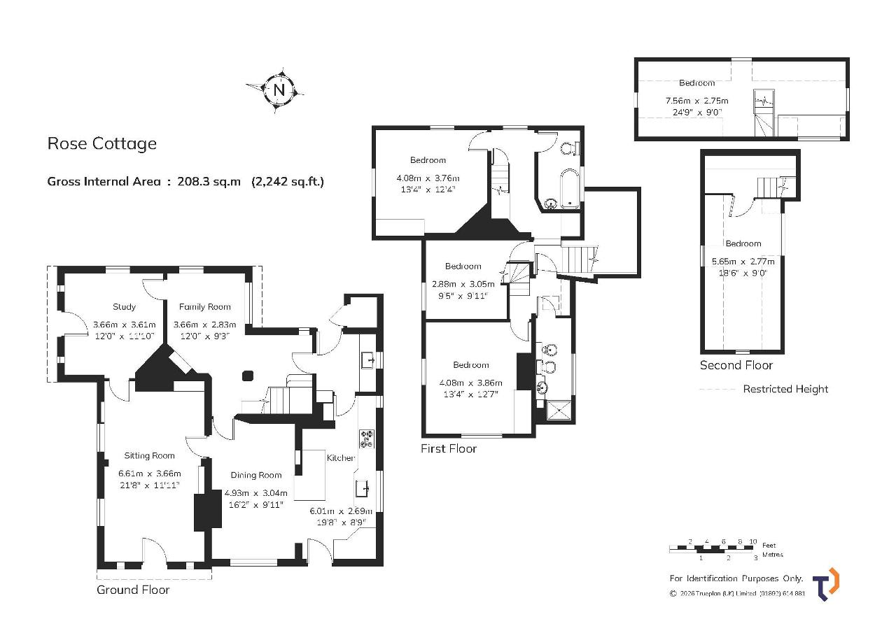 Rose Cottage, Pound Hill, Frittenden floorplan