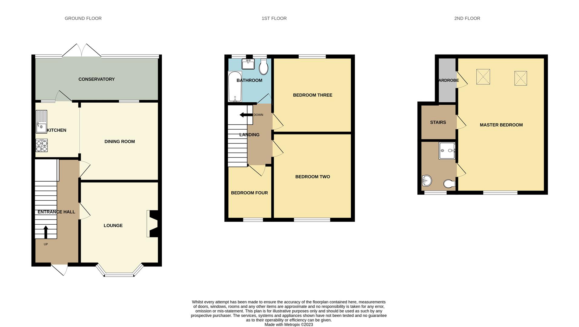 Pavilion Road, Broadwater, Worthing BN14, 4 bedroom end terrace house