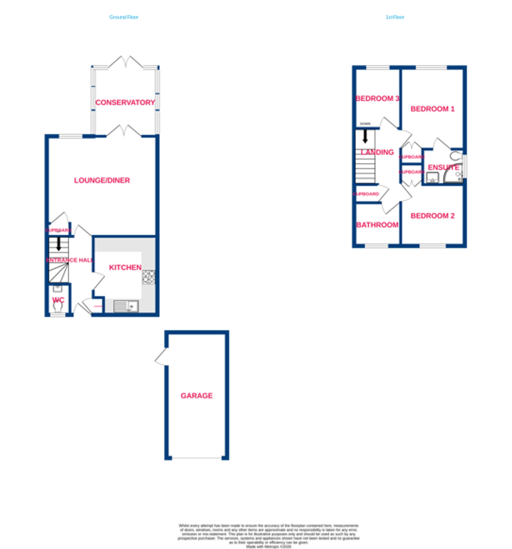 9 Lutea Close, Basildon floorplan