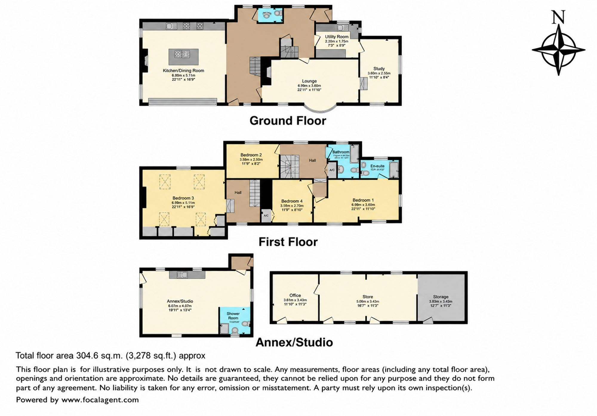 Foresters, Crowborough floorplan