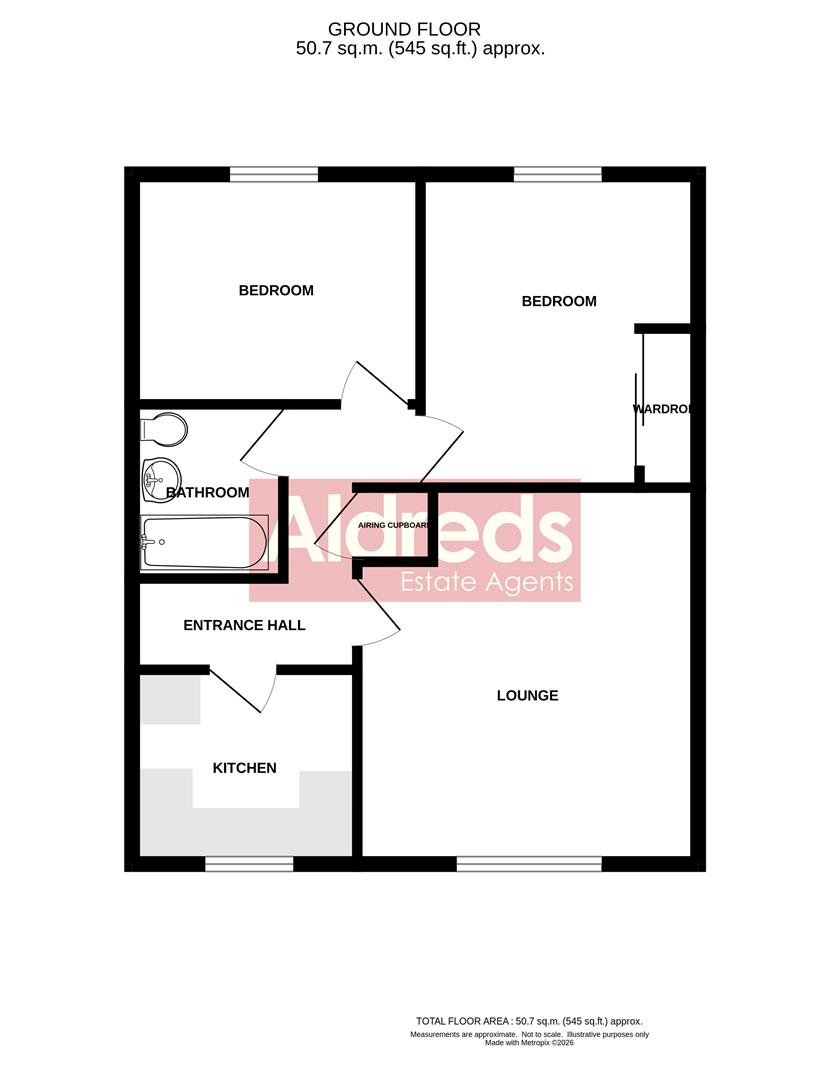 15, Trafalgar Court, Great Yarmouth floorplan