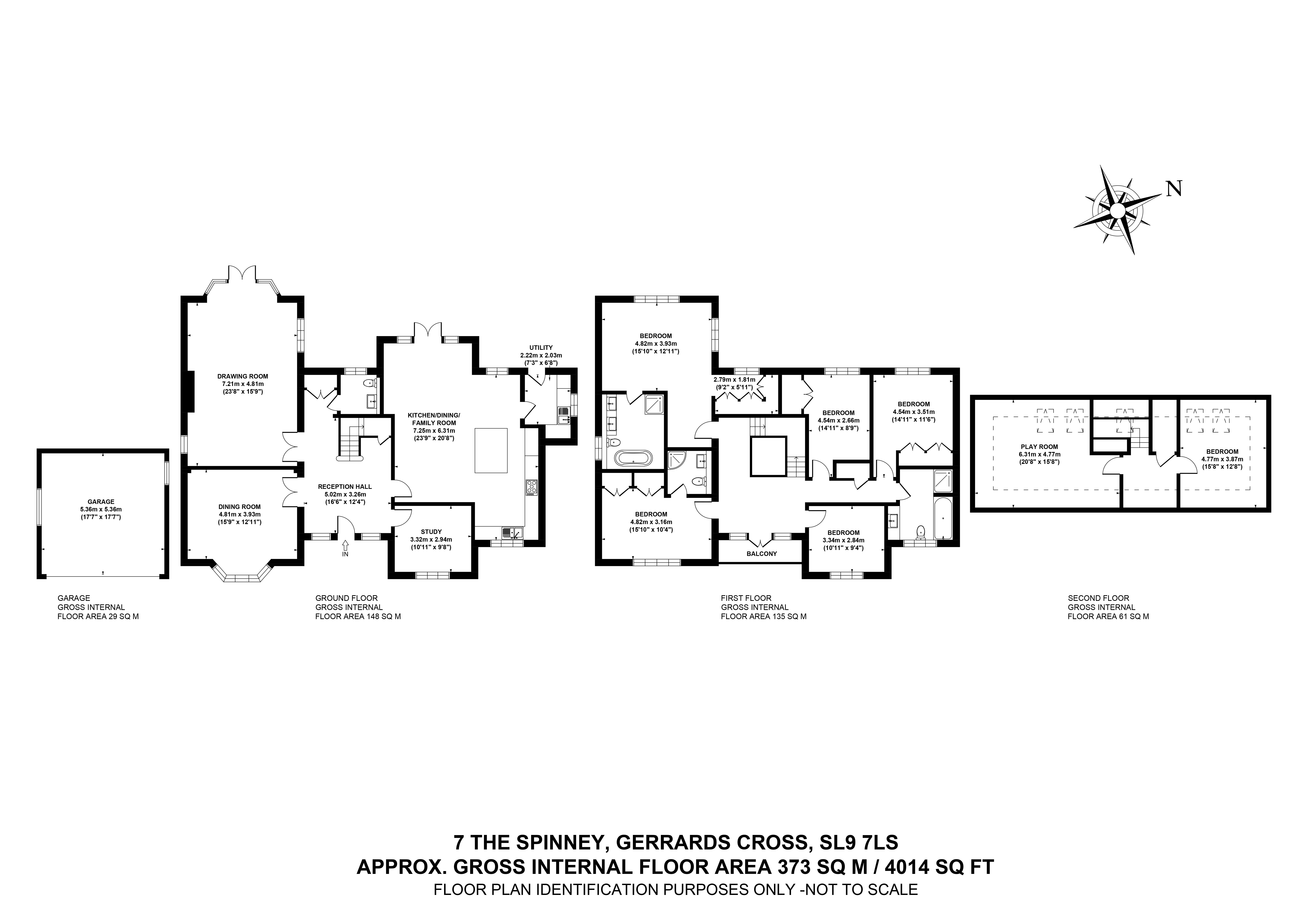 7, The Spinney, Buckinghamshire floorplan