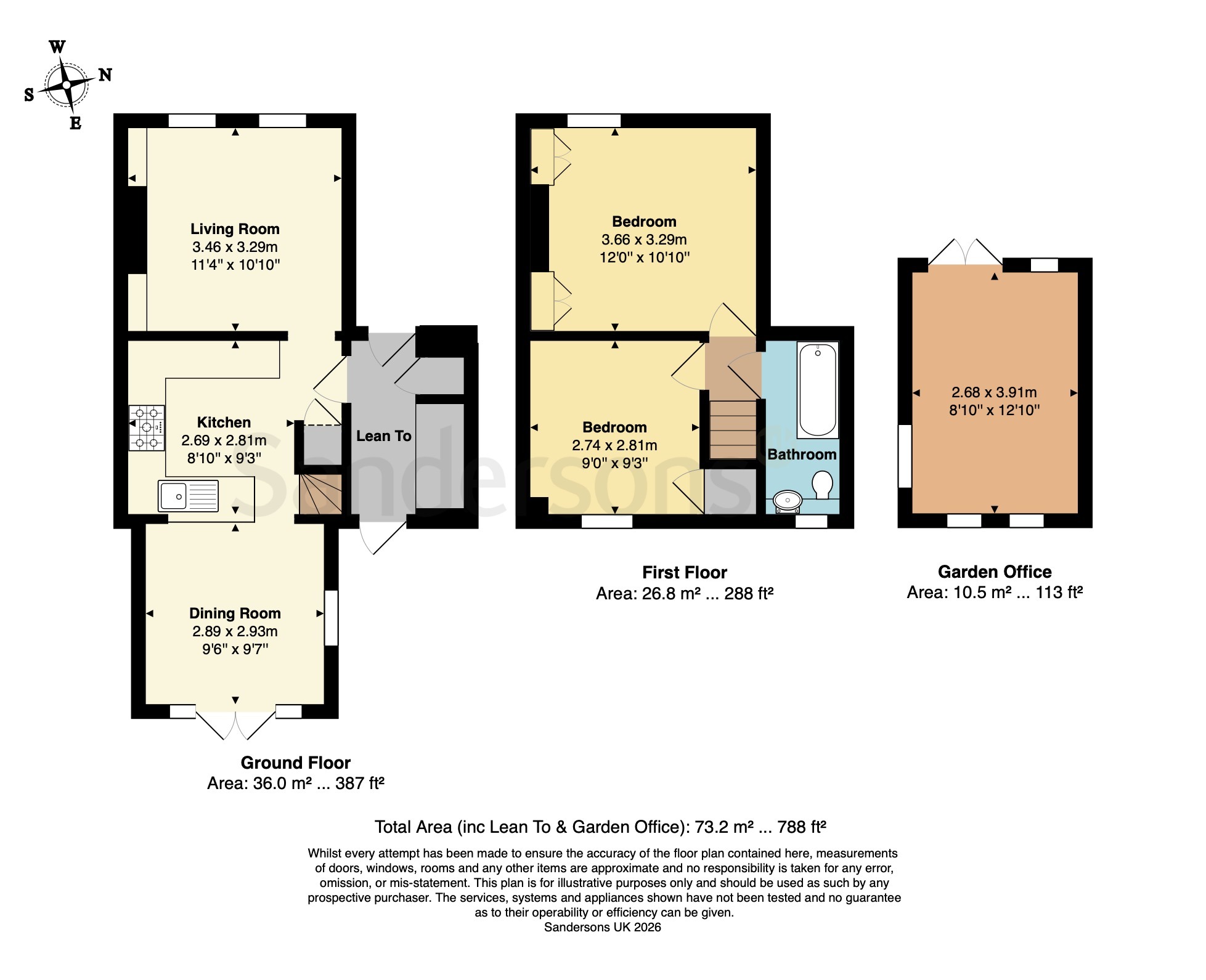 1 Prospect Cottages, -, Canterbury floorplan