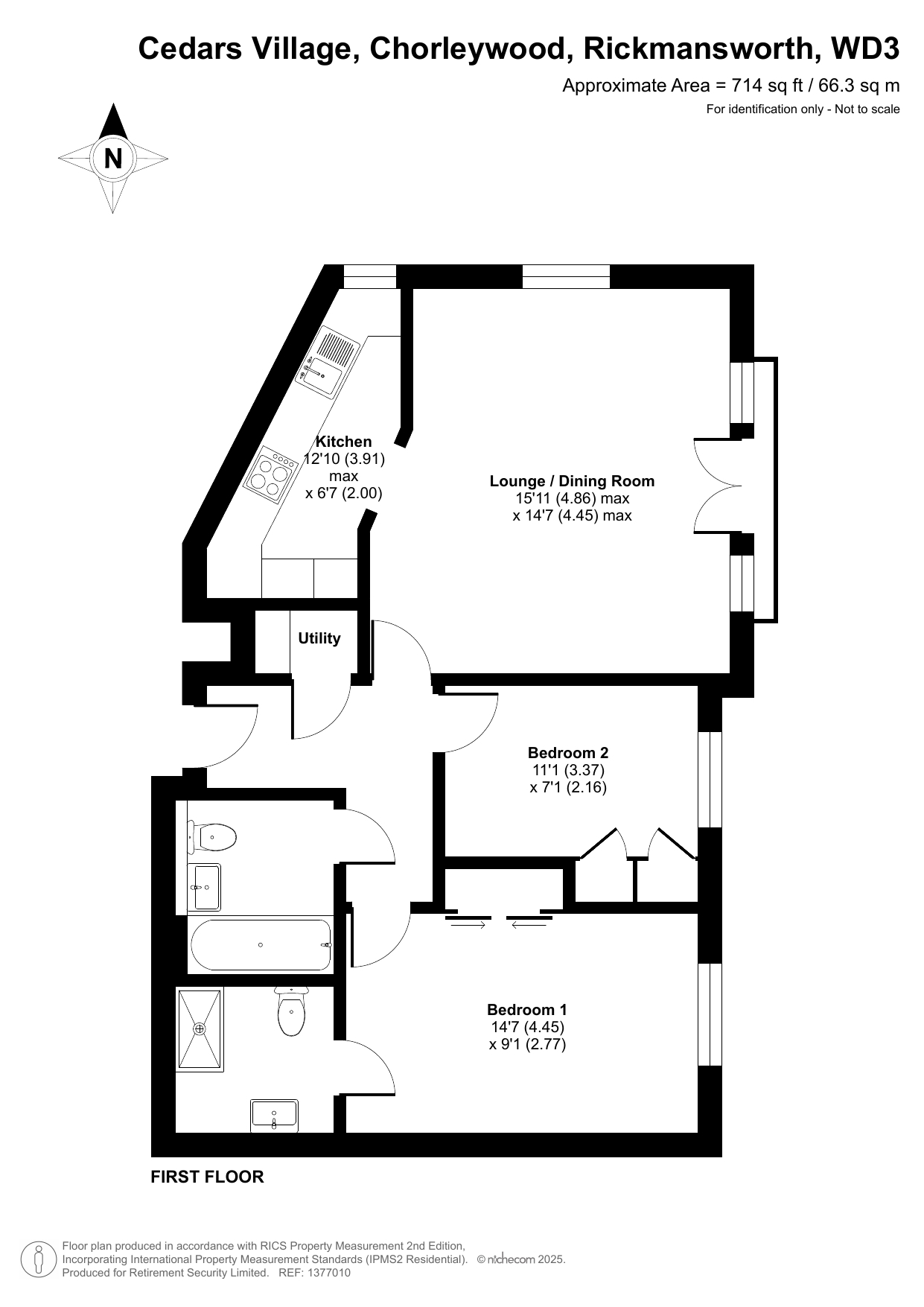 18, Homewood Court, Cedars Village floorplan