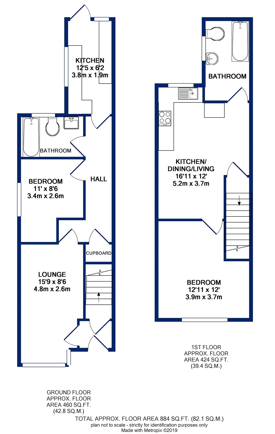 2 Bedrooms Semi-detached house for sale in First Avenue, Wakefield, West Yorkshire WF1