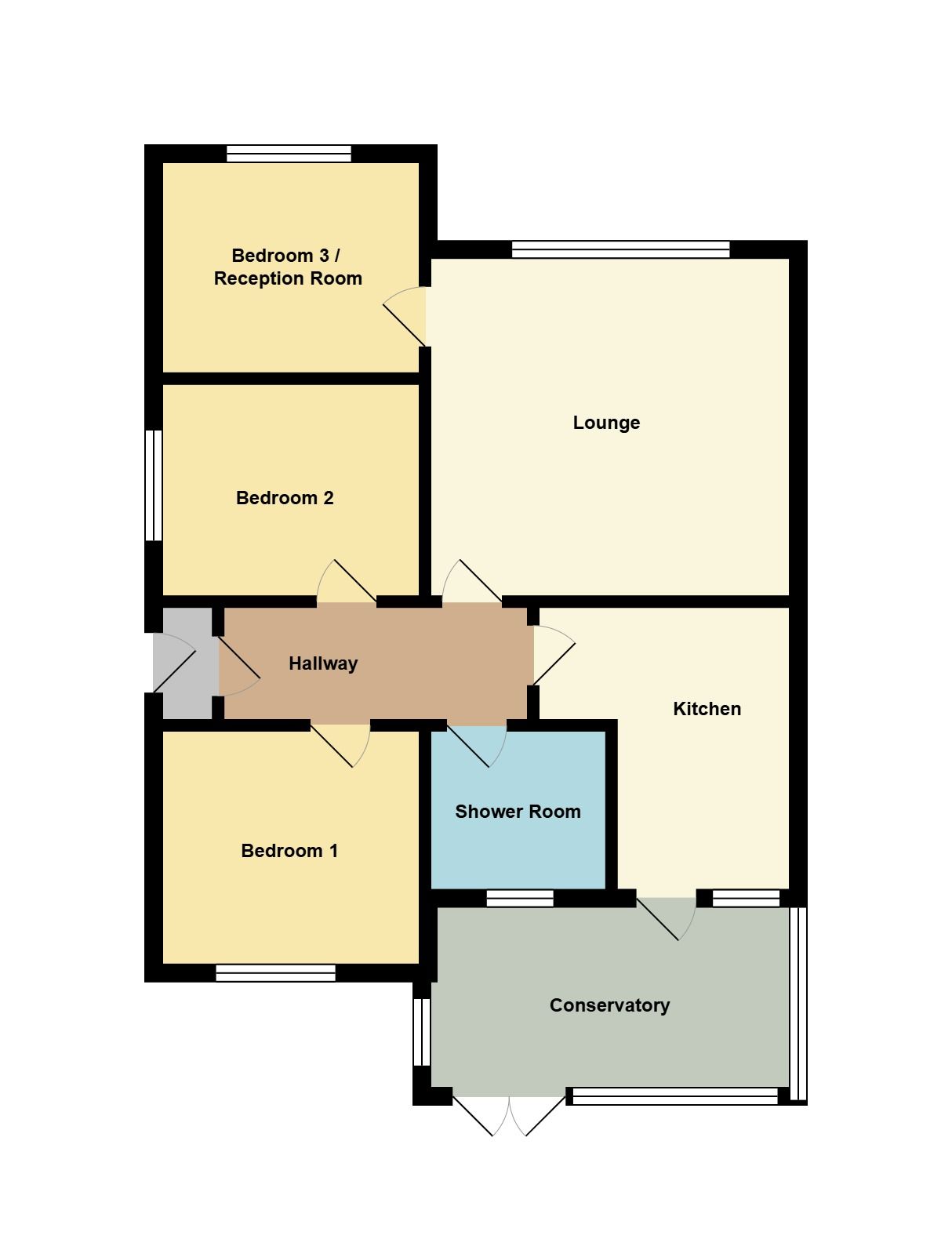 3, Heol Ty-Gwyn, Caerphilly floorplan