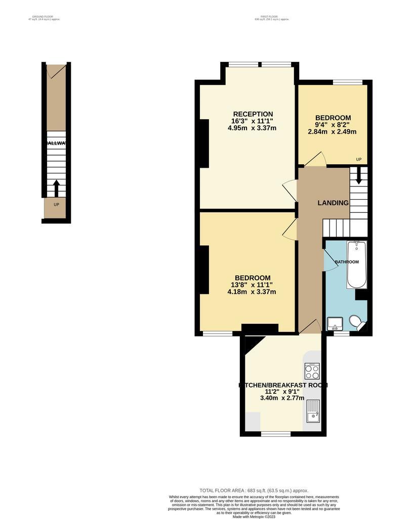 65a, Nova Road, Croydon floorplan