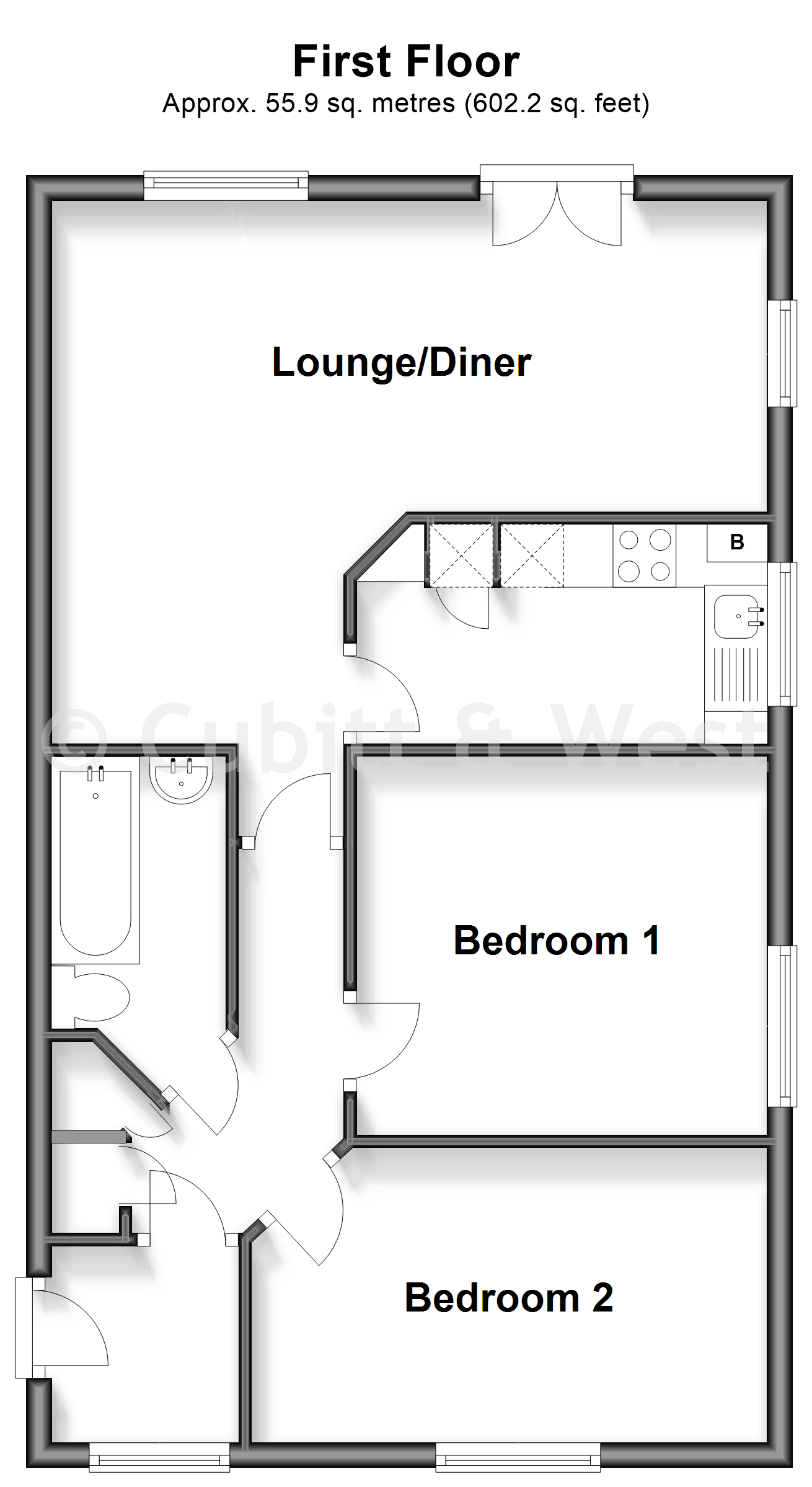 White Chimneys, Crowborough Hill, Crowborough floorplan