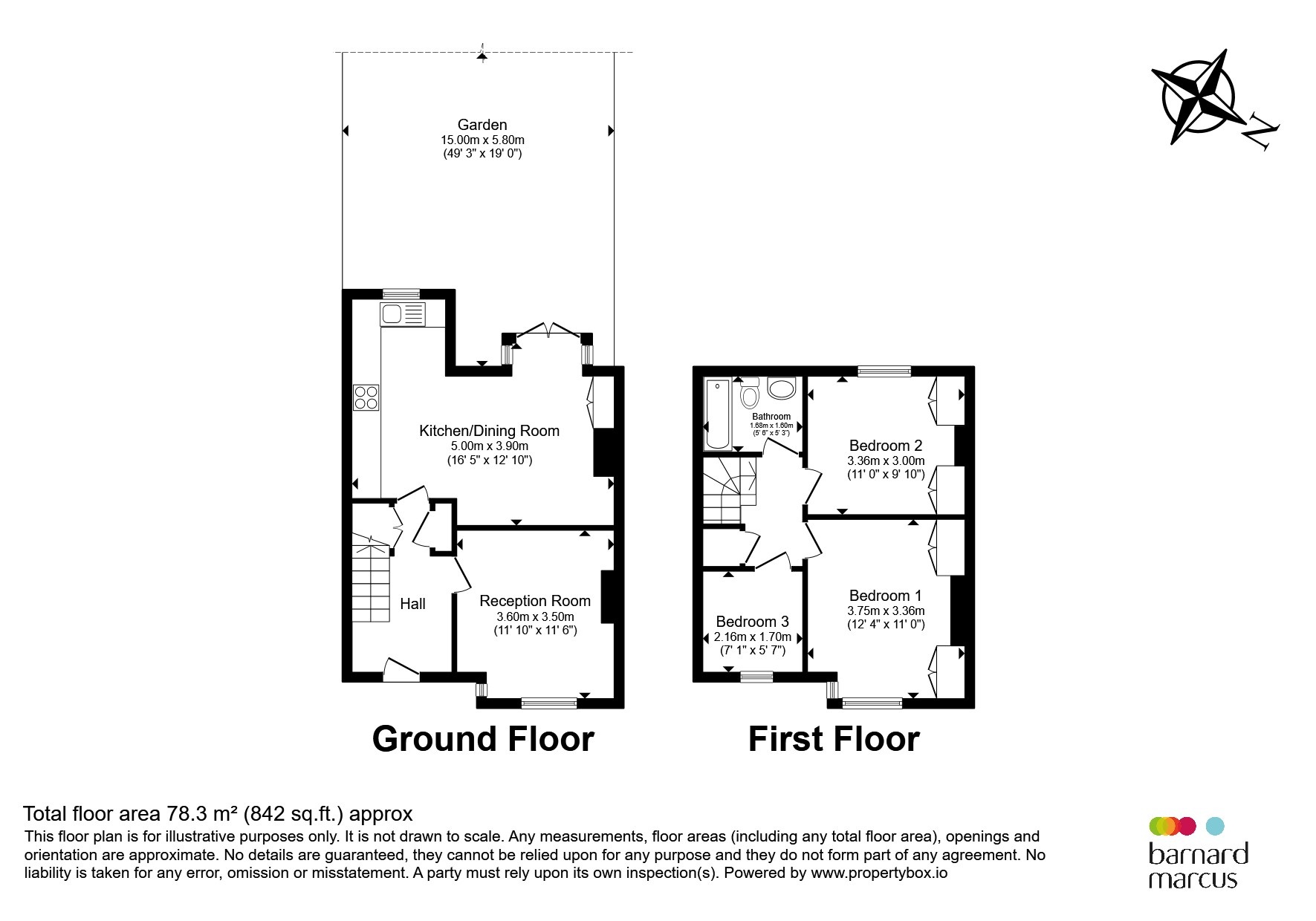 106, Alexandra Road, London floorplan