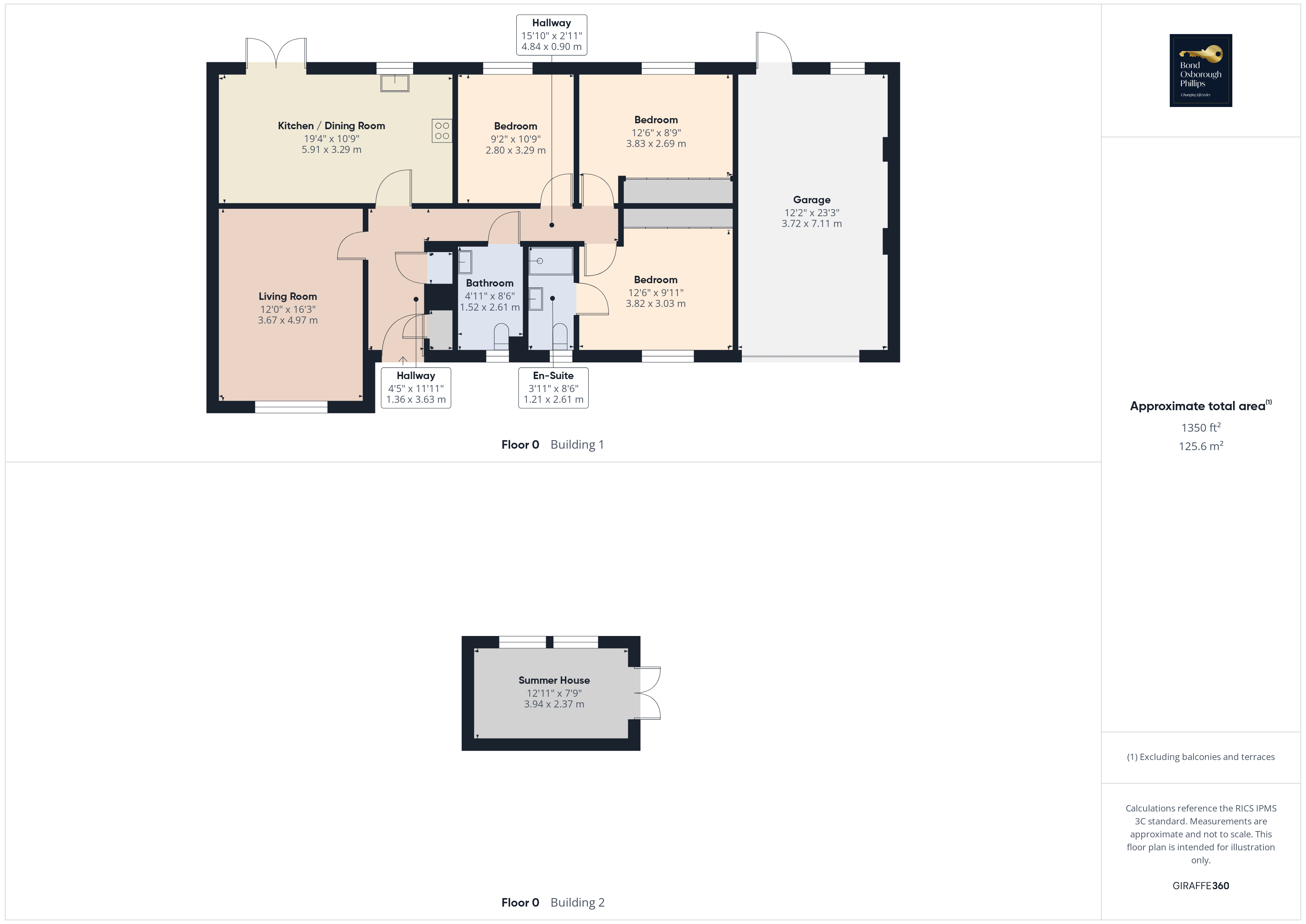 8, Starling Close, Camelford floorplan
