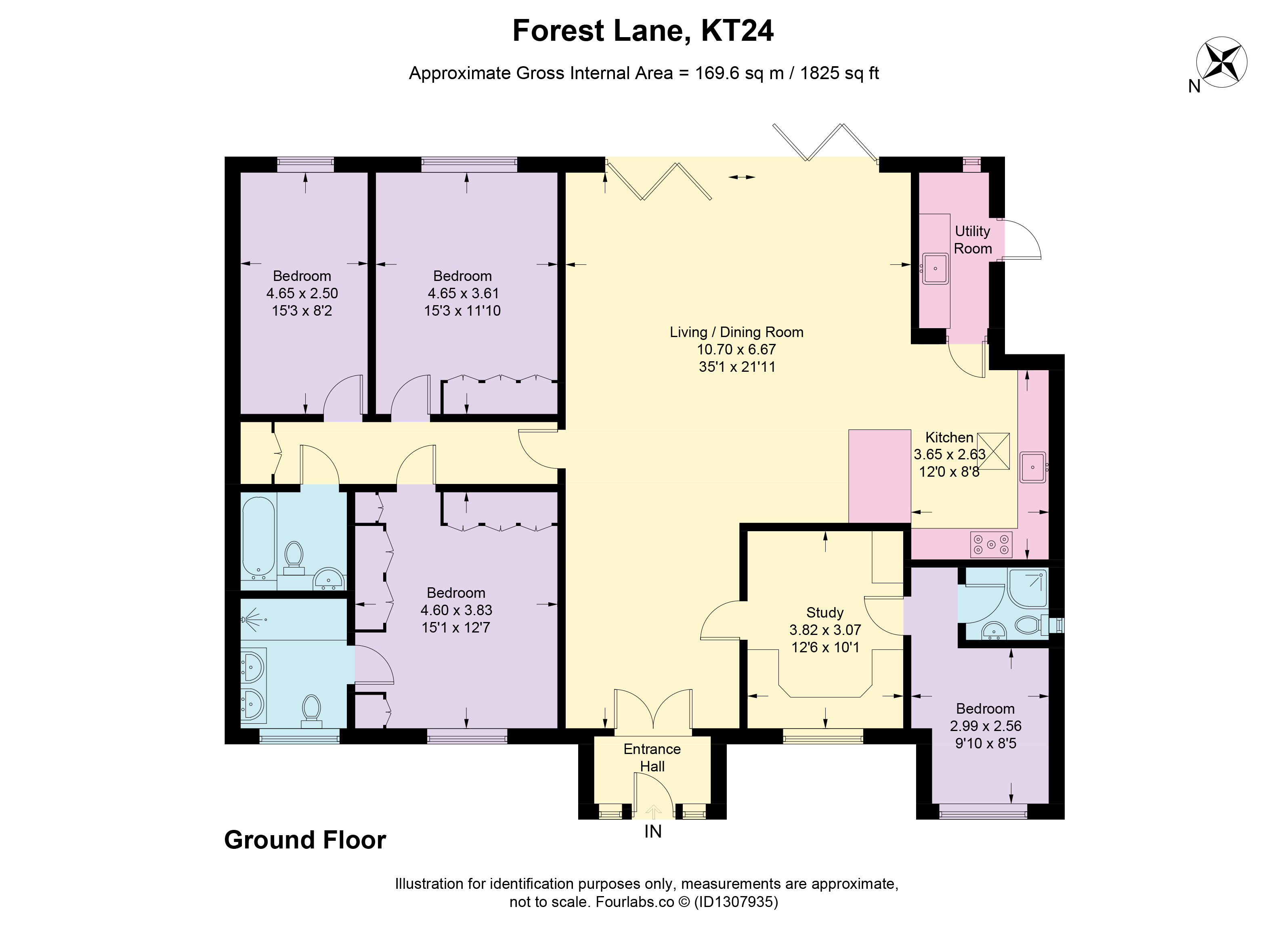 Forest Lane, Leatherhead floorplan