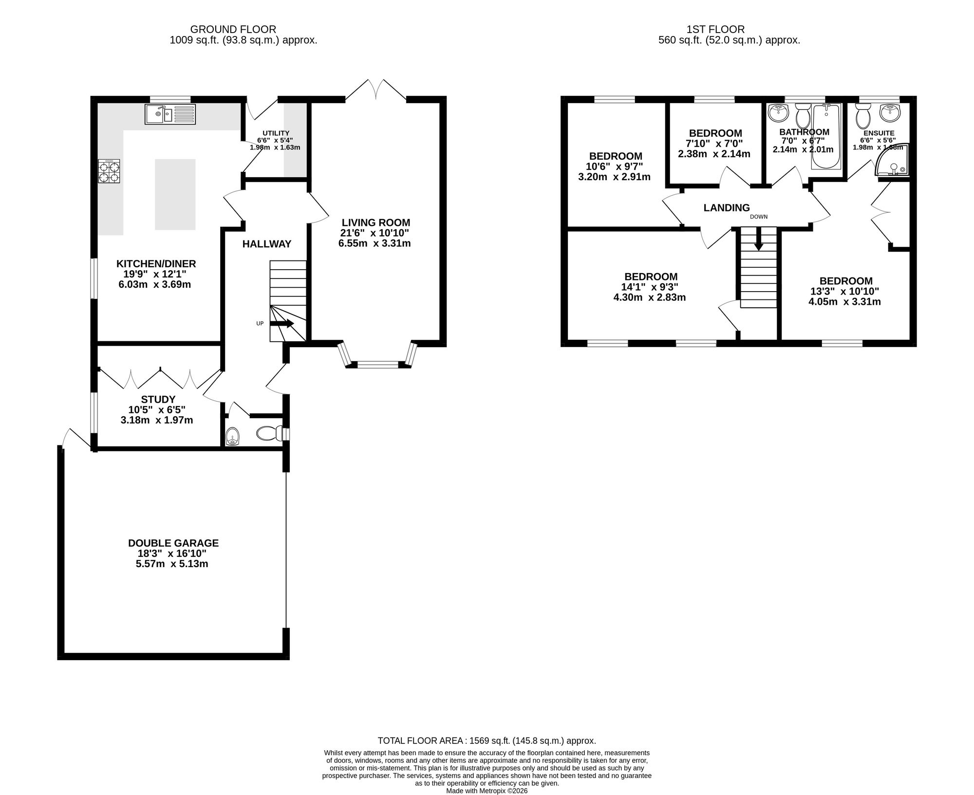 14 Narcissus Grove, Newport floorplan