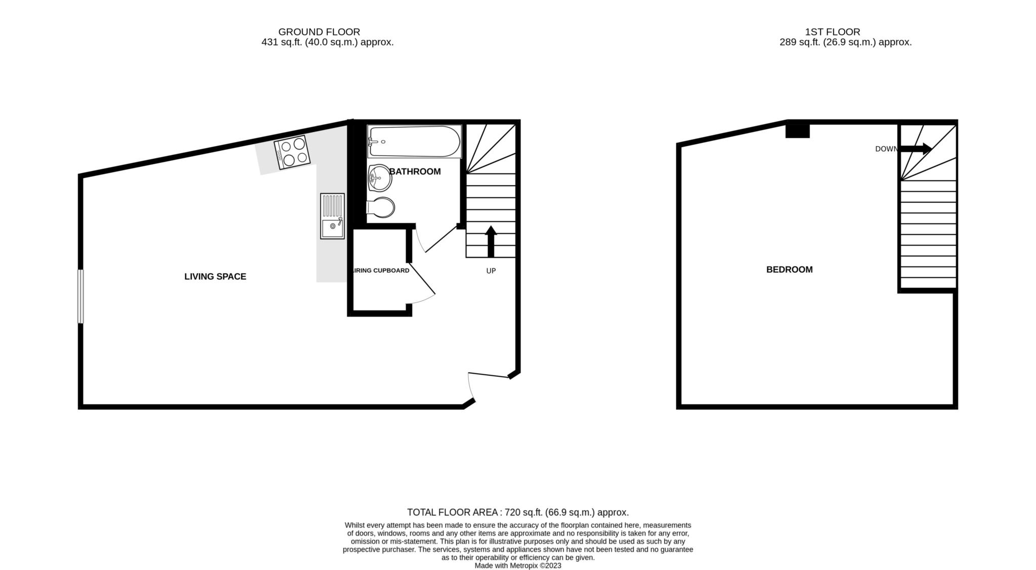 The Shamrock, Ipswich IP4, 1 bedroom duplex for sale 64182902