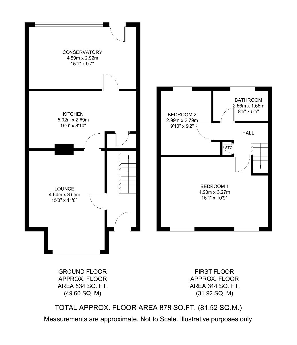 4 Wickford Drive, Romford floorplan