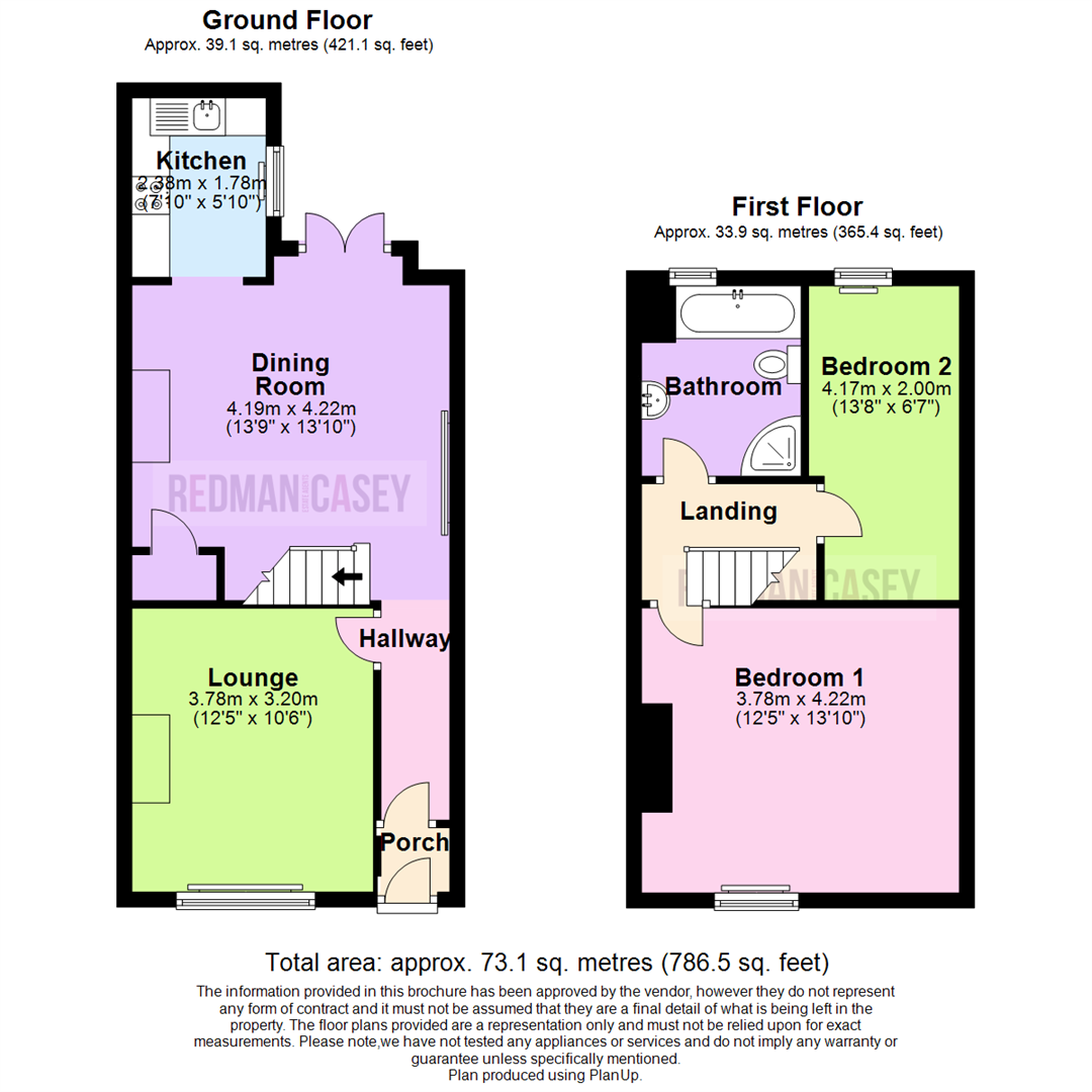11, Knowsley Grove, Bolton floorplan
