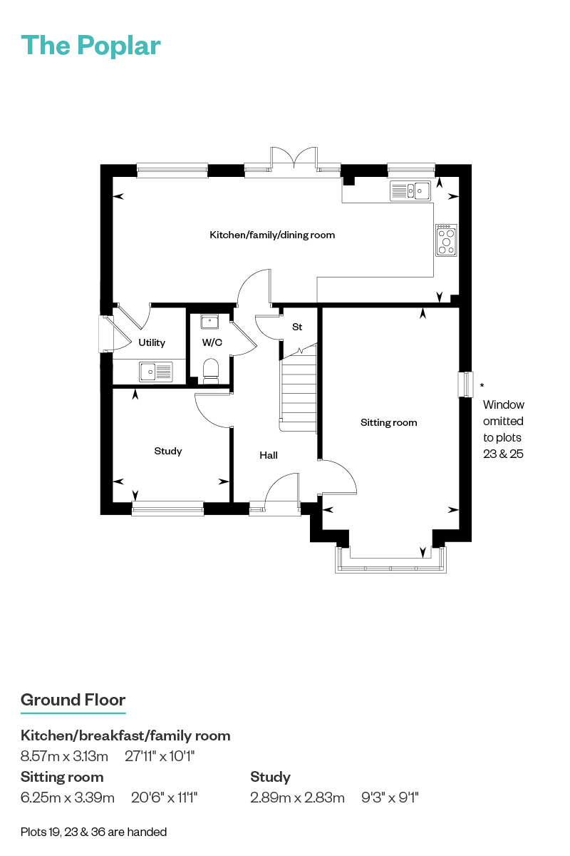 39, Front Road, Woodchurch, Tn26 3Sf floorplan