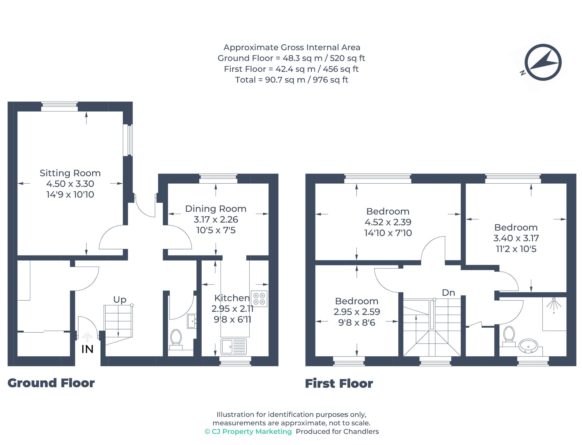47 Yarmouth Road, Stevenage floorplan