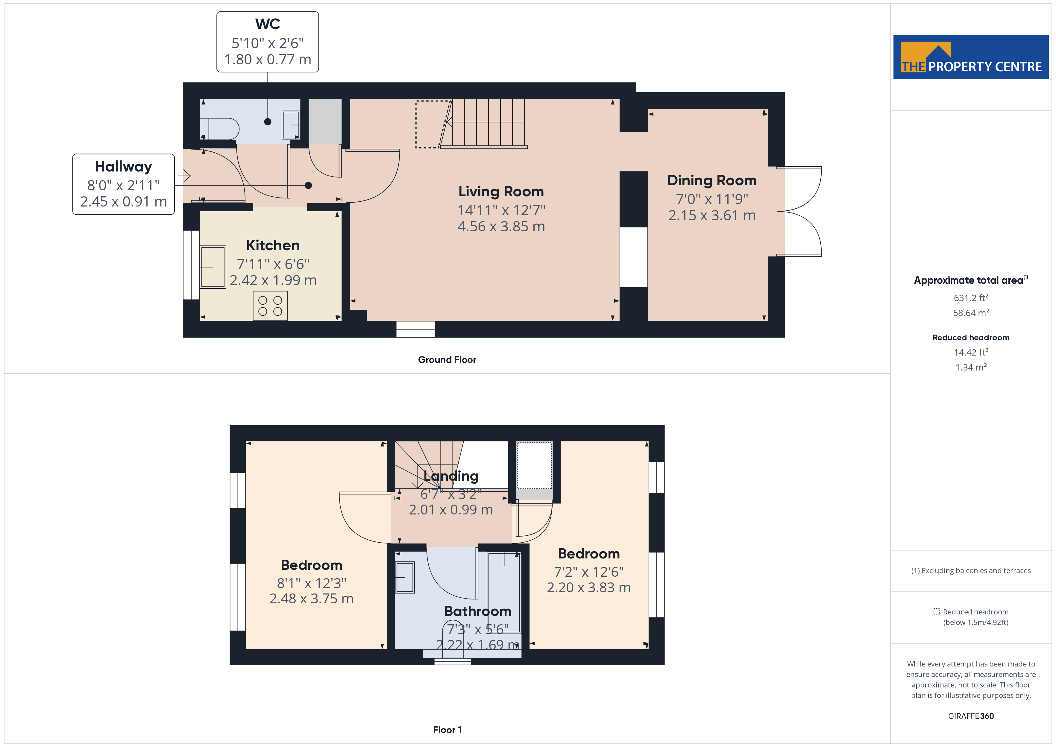 7, Watson Grove, Gloucester floorplan