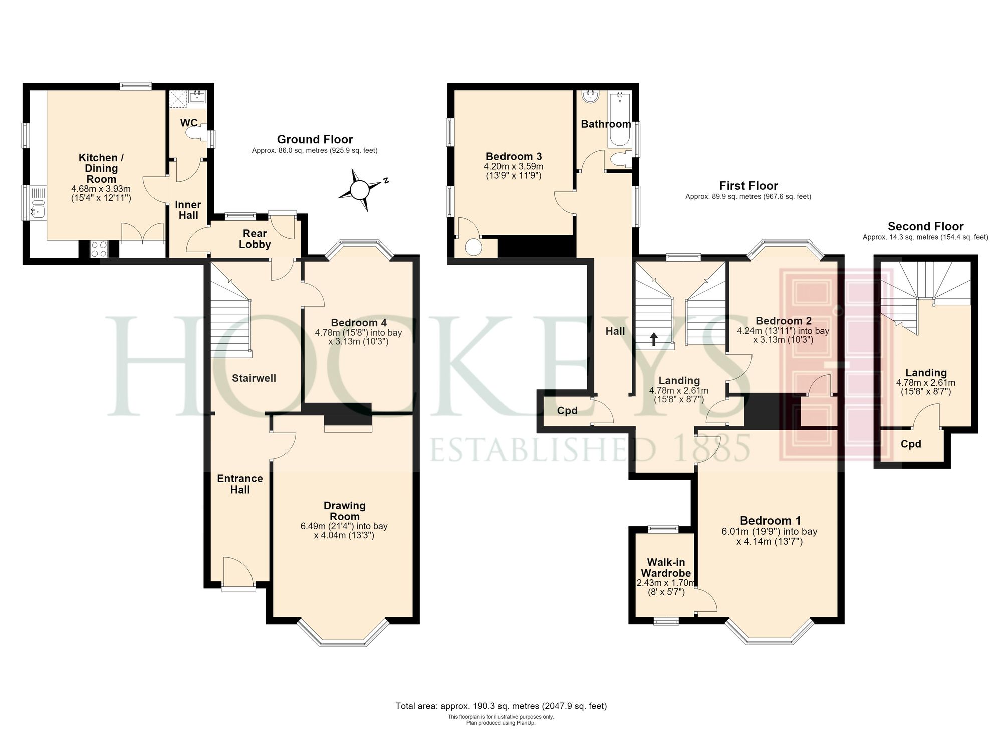 21 High Street, Cambridge floorplan