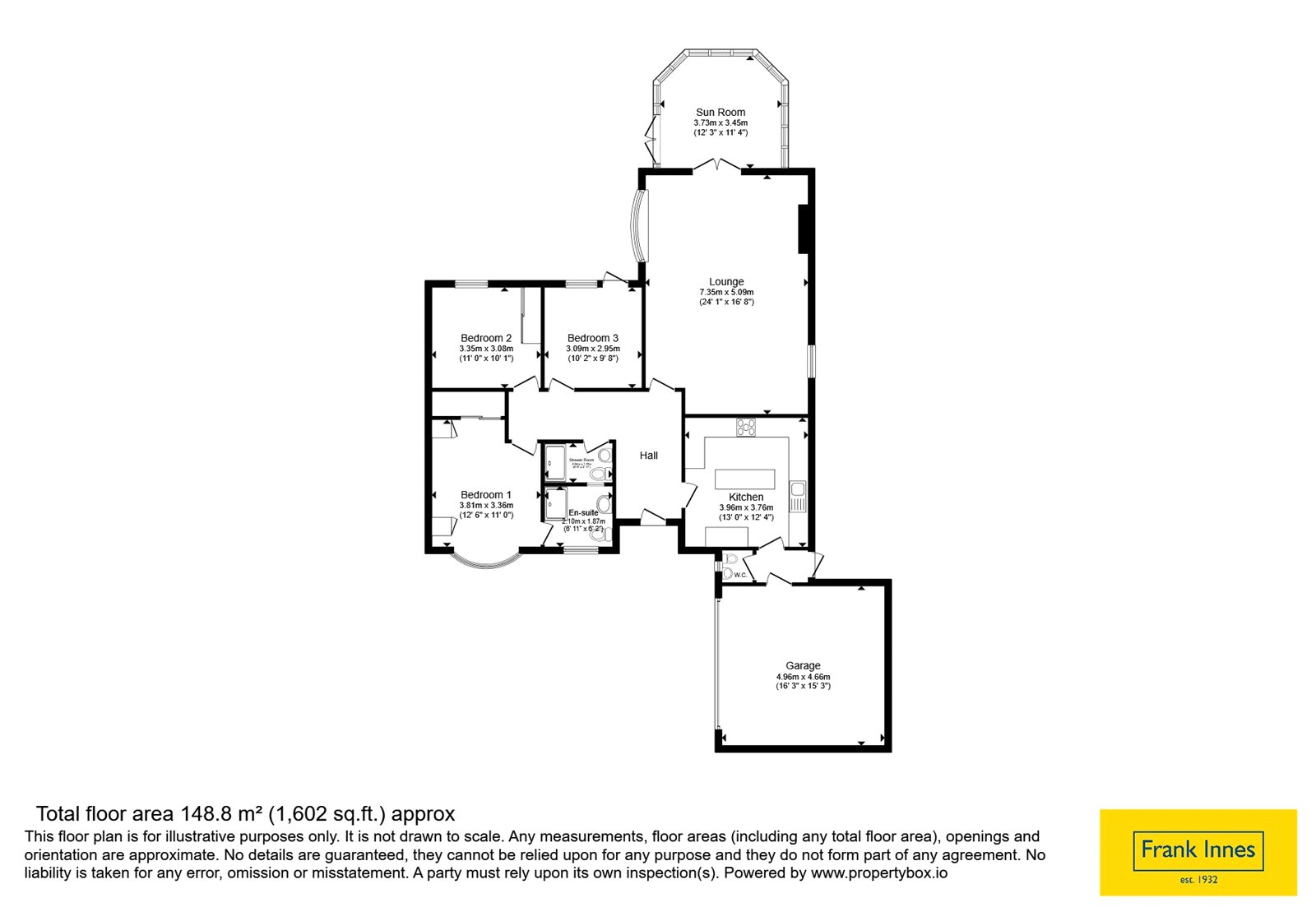 95, Parkdale, Leicestershire floorplan