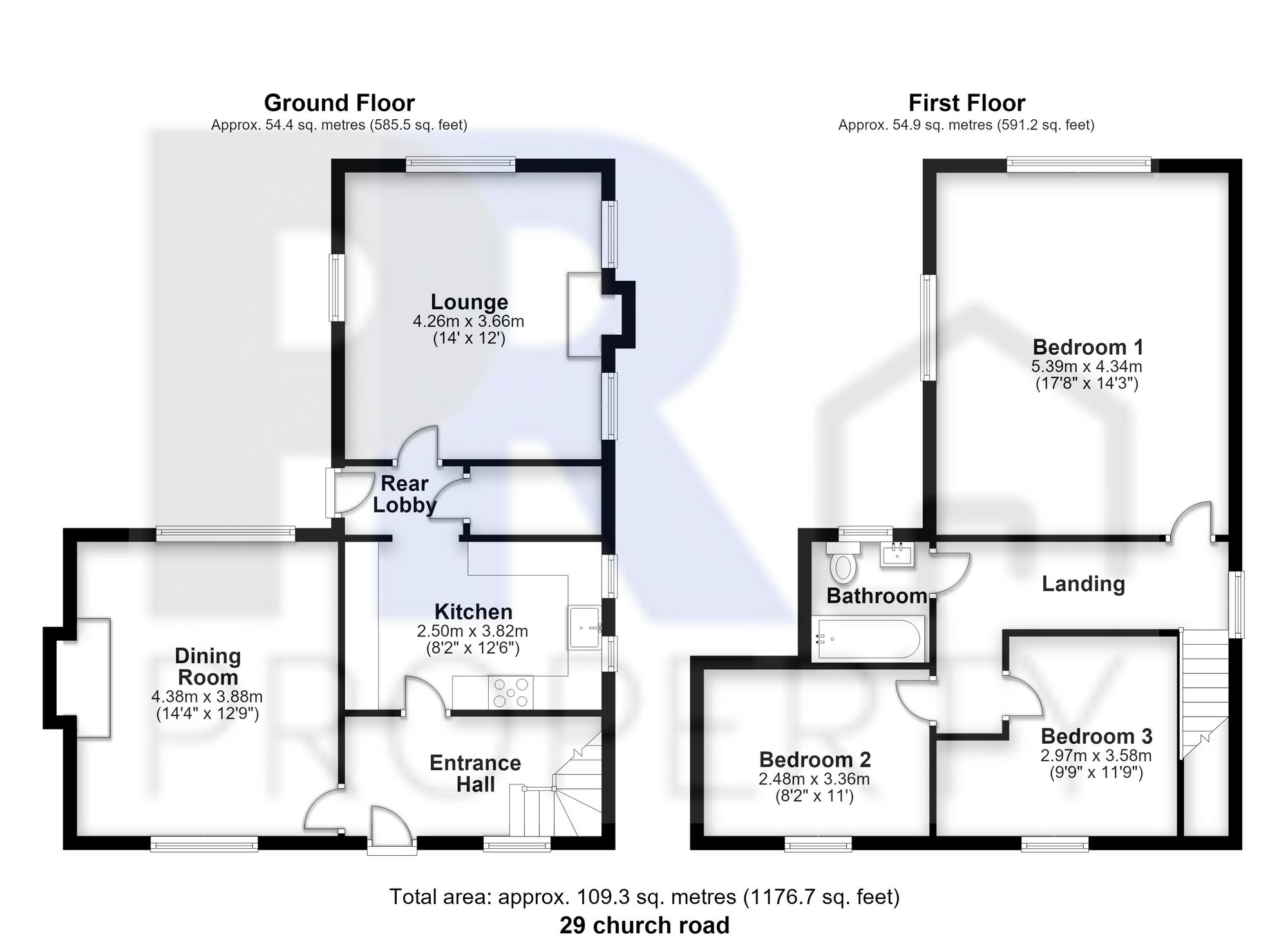 29 Church Road, Dunstable floorplan