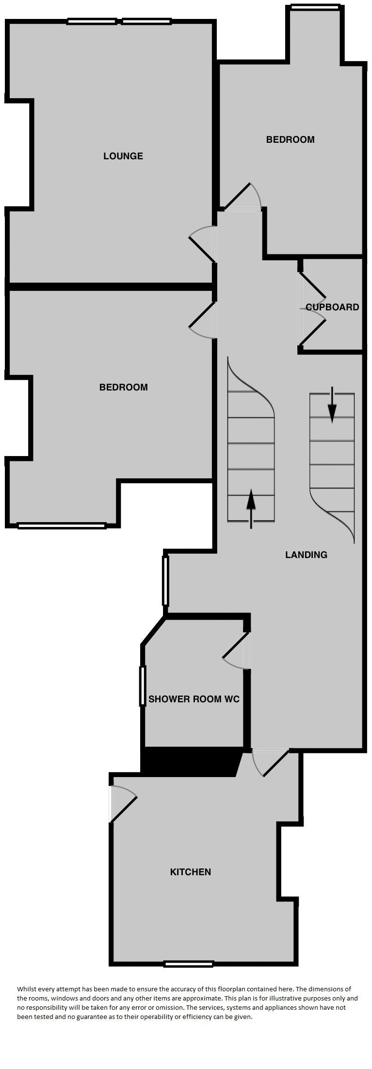 Flat 3, 2, Eskdale Terrace, Newcastle Upon Tyne floorplan