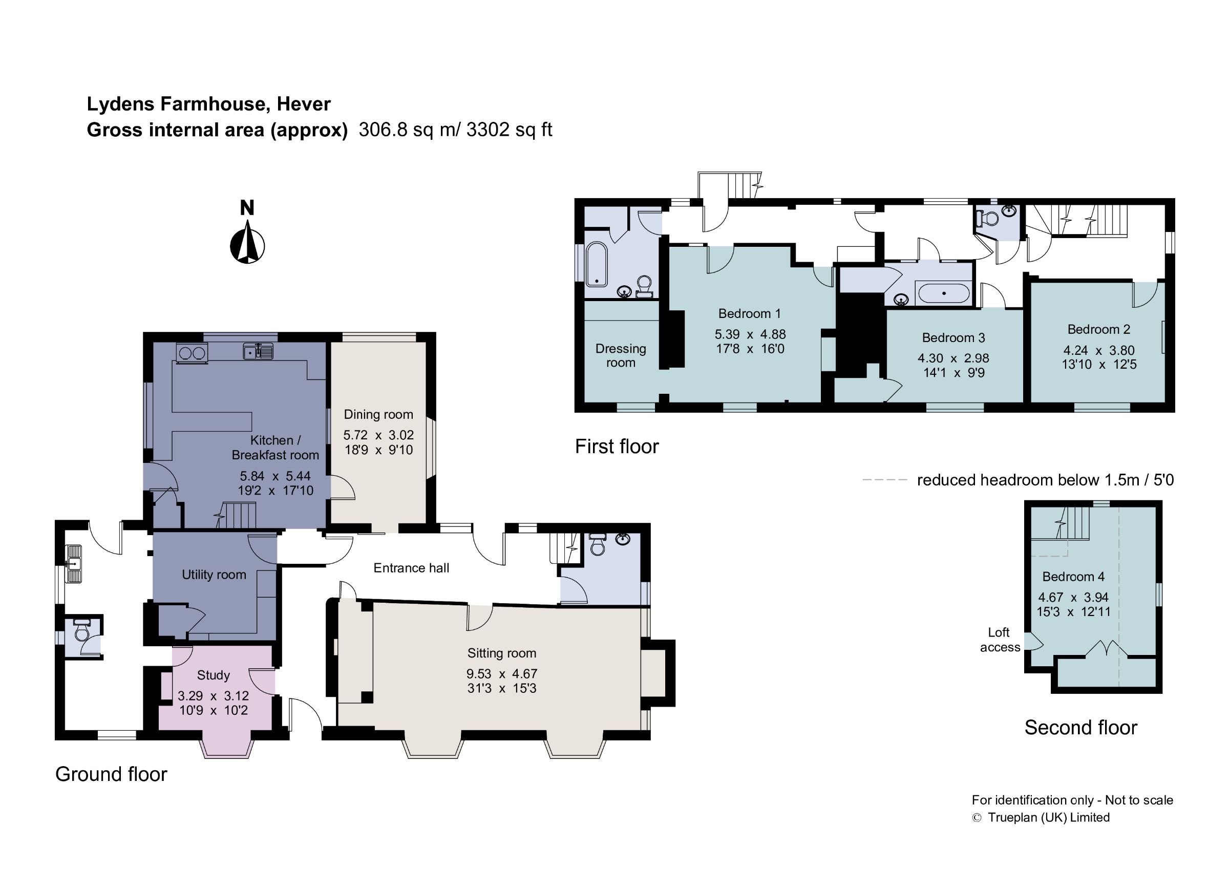 Lydens Farm, Lydens Lane, Edenbridge floorplan