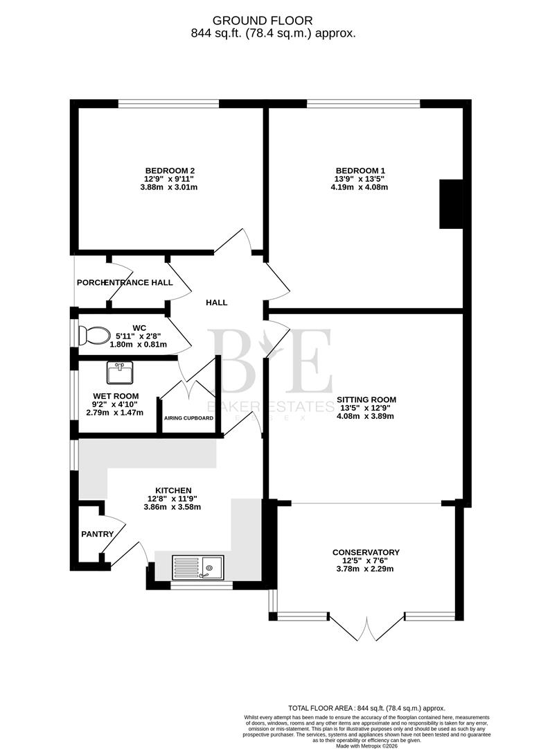 32, Gloucester Avenue, Chelmsford floorplan