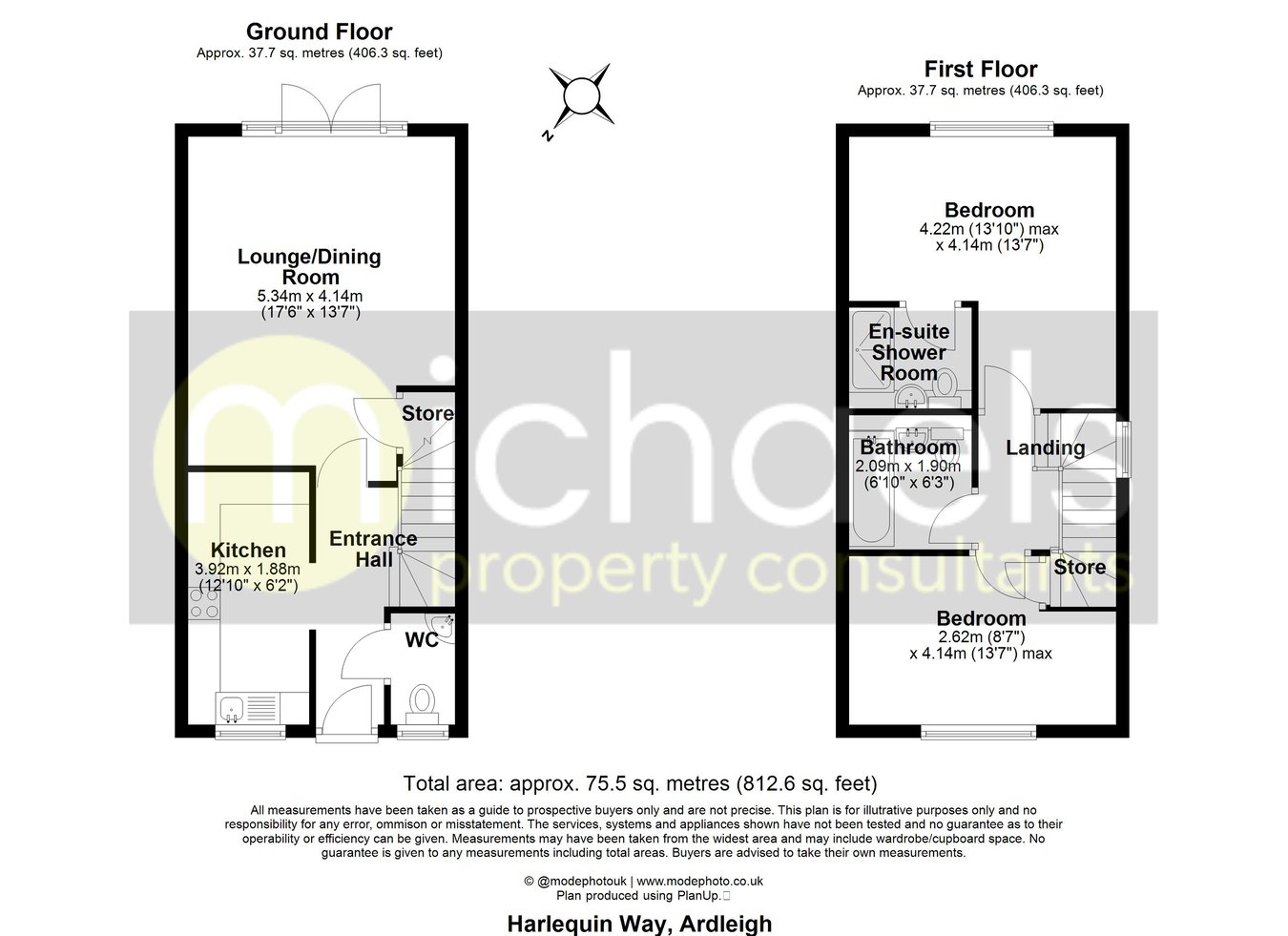 59, Harlequin Way, Colchester floorplan
